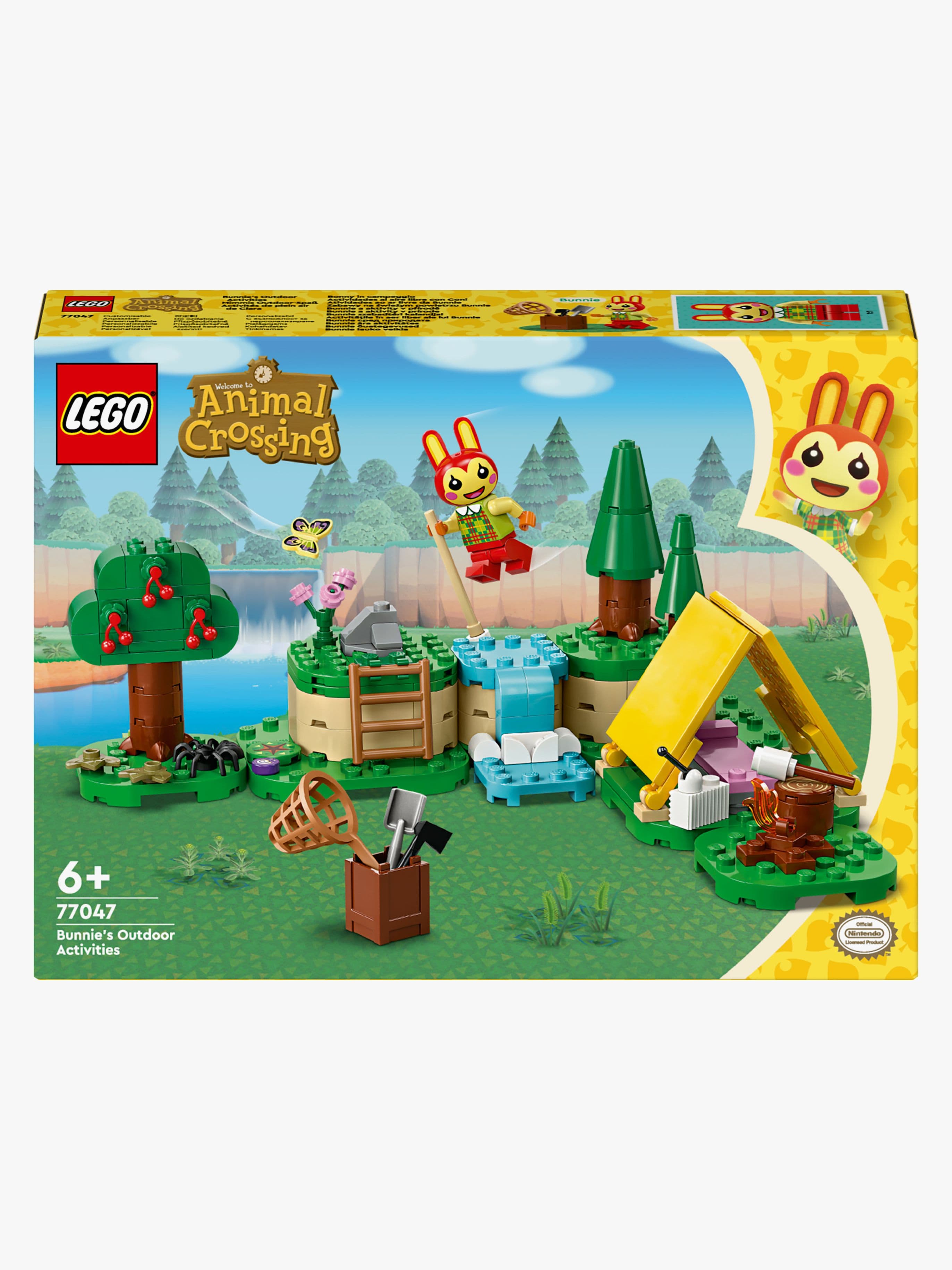 LEGO Animal Crossing 77047 Bunnie ulkopuuhissa