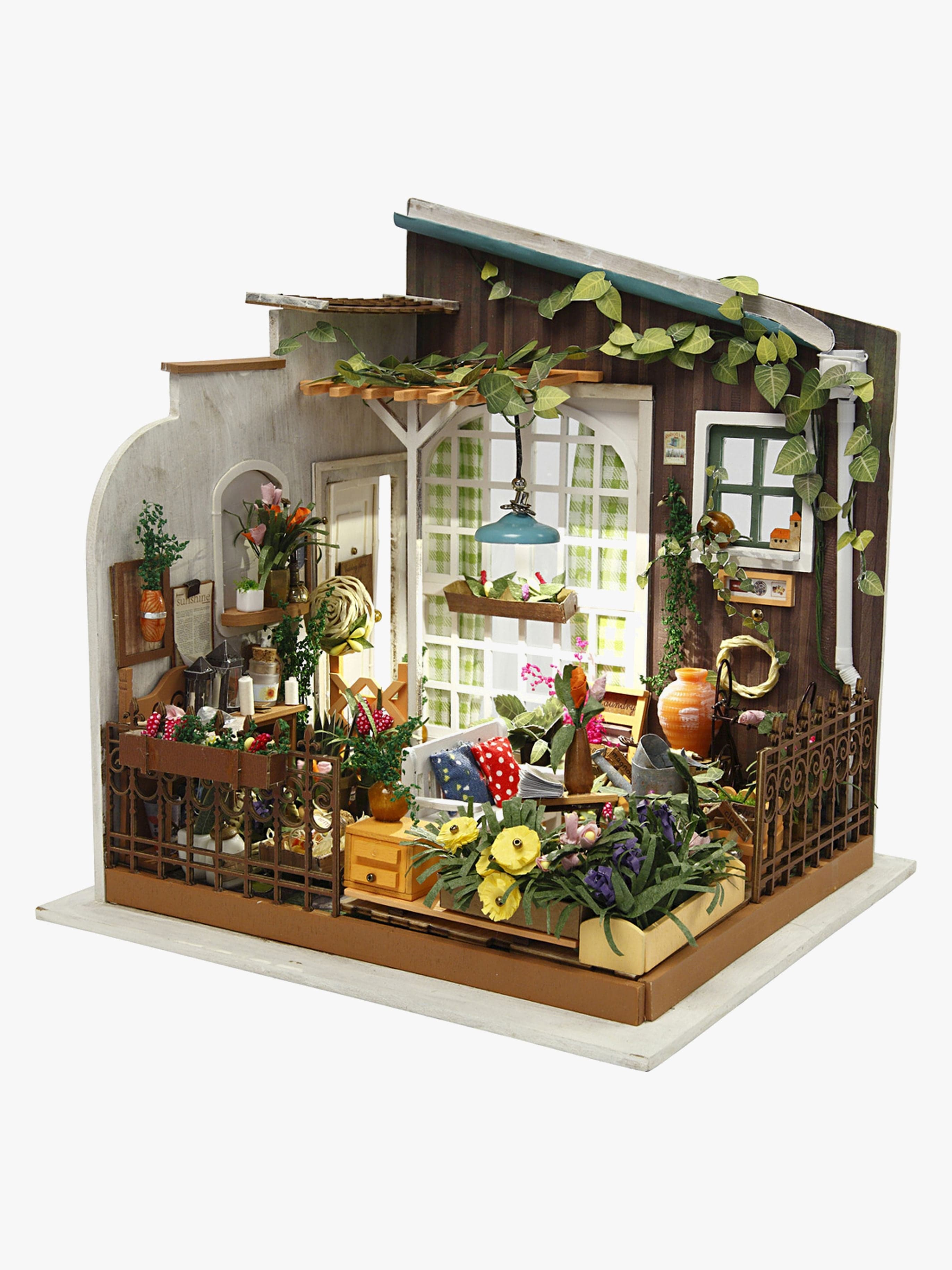 Creativ Company Askartelusetti Miniatyyrihuone Puutarha