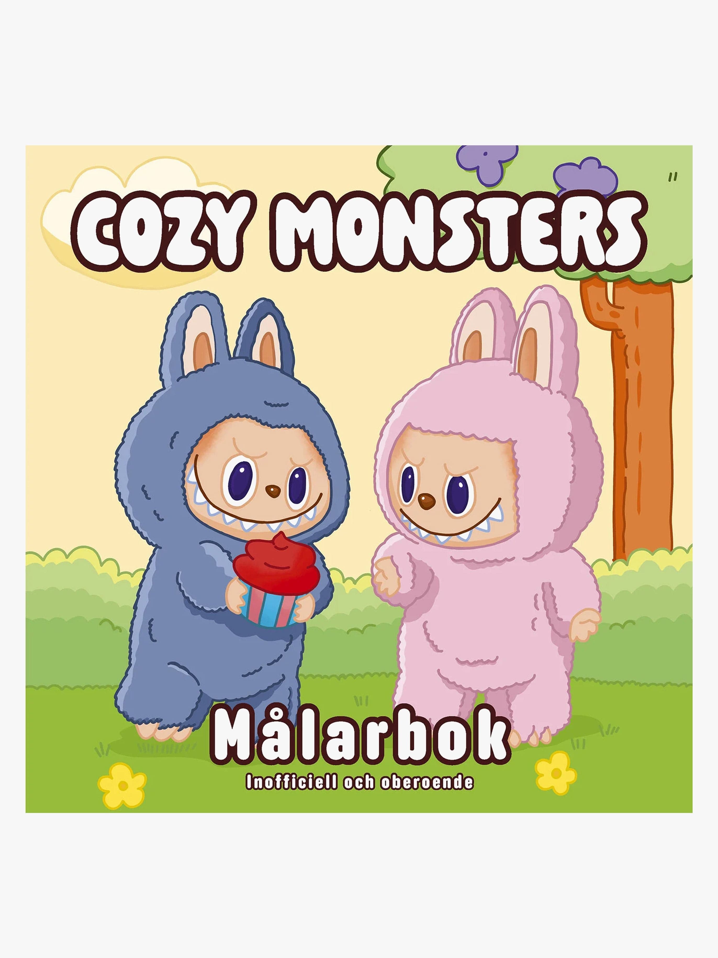 Tukan Förlag Cozy Monsters Värityskirja