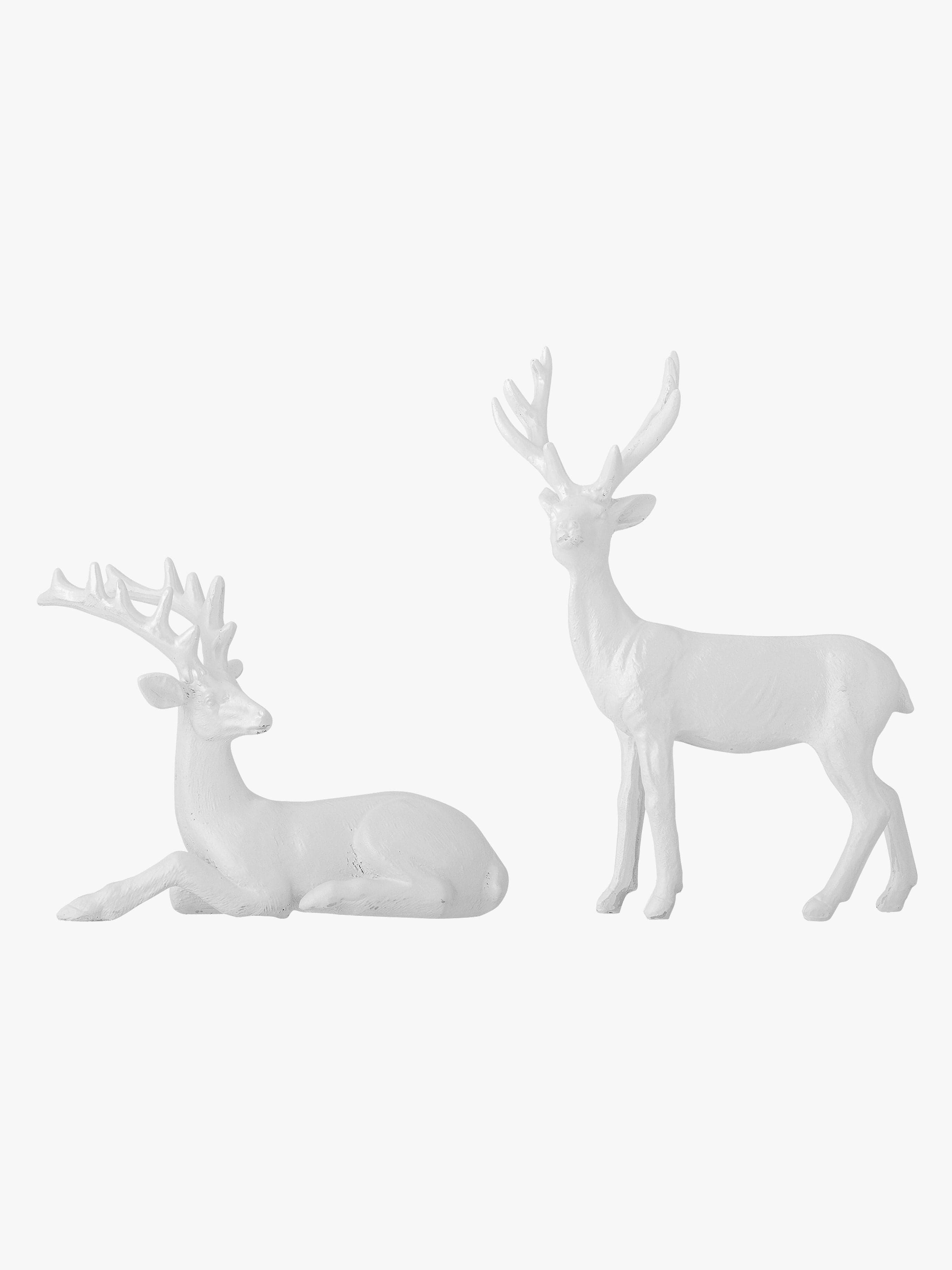 Bloomingville Pranzer Deco Joulukoriste, White