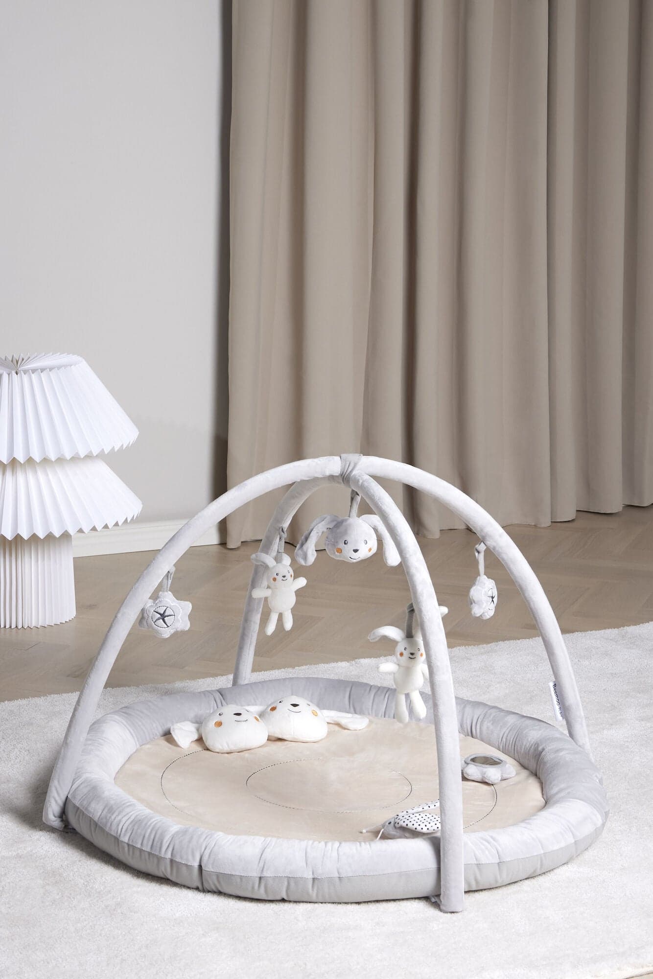 Beemoo PLAY Bunny Leikkimatto, Grey
