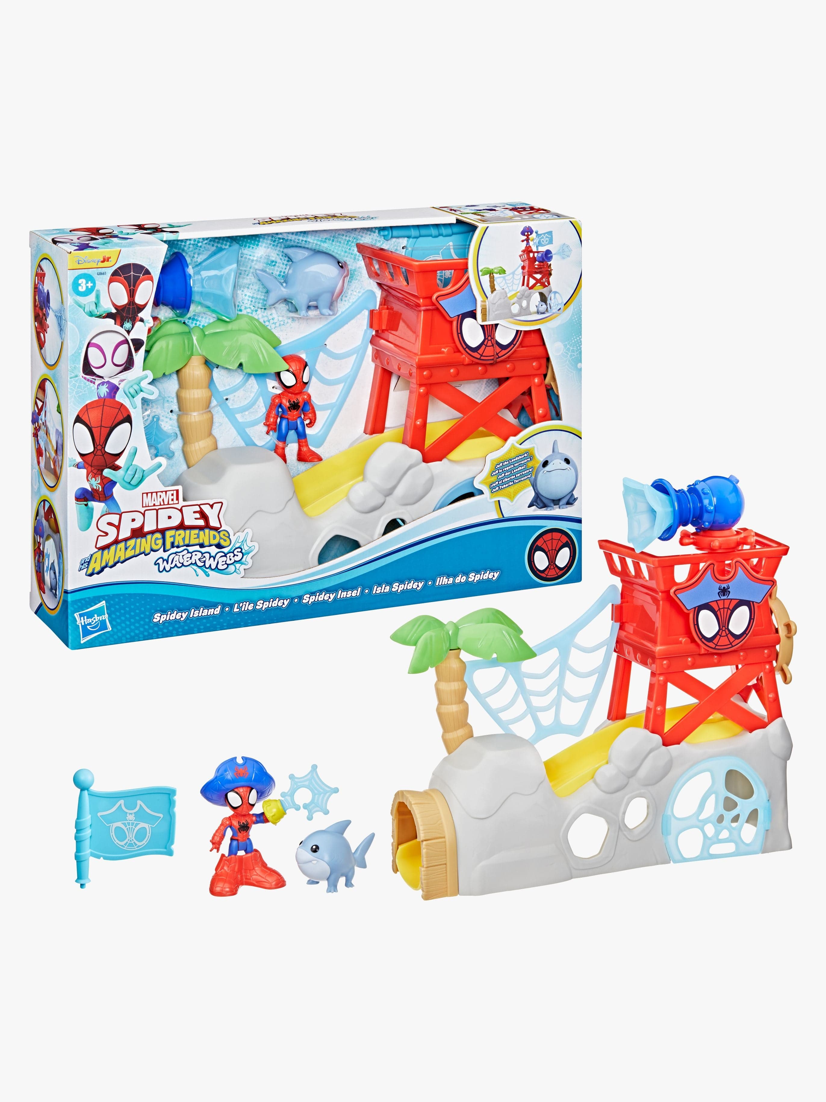 Spidey And His Amazing Friends Leikkisetti Spidey Island