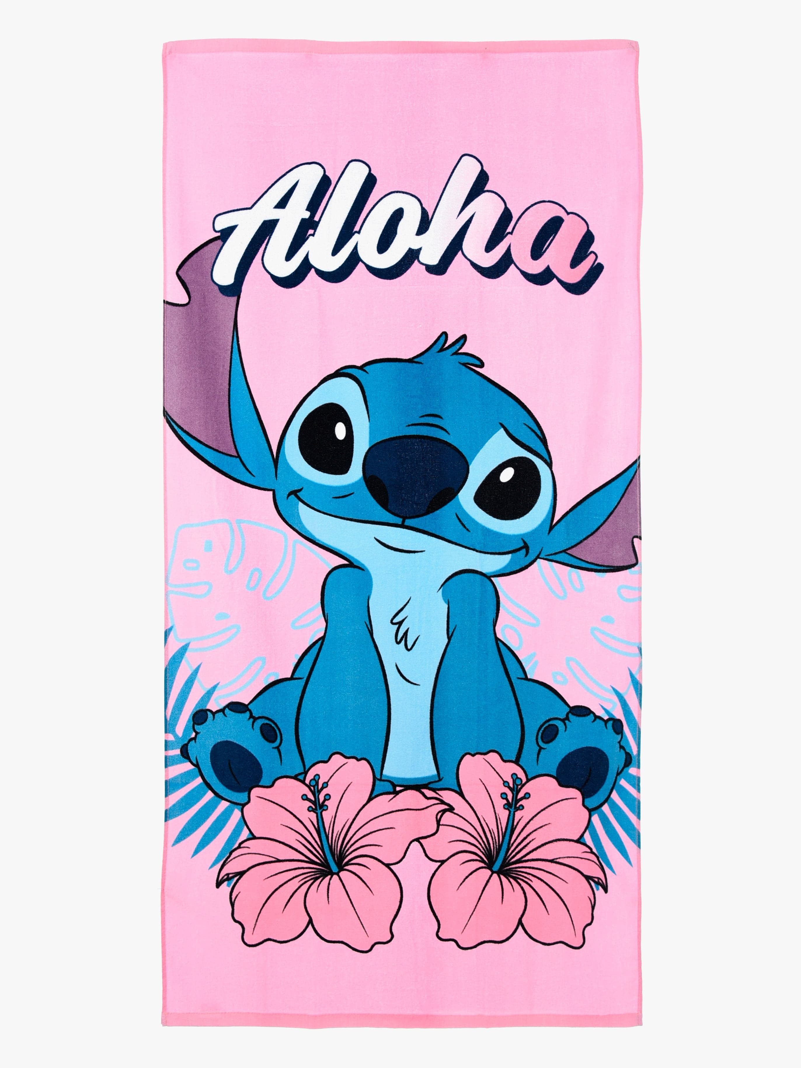 Disney Stitch Pyyhe 100% Puuvilla, Vaaleanpunainen
