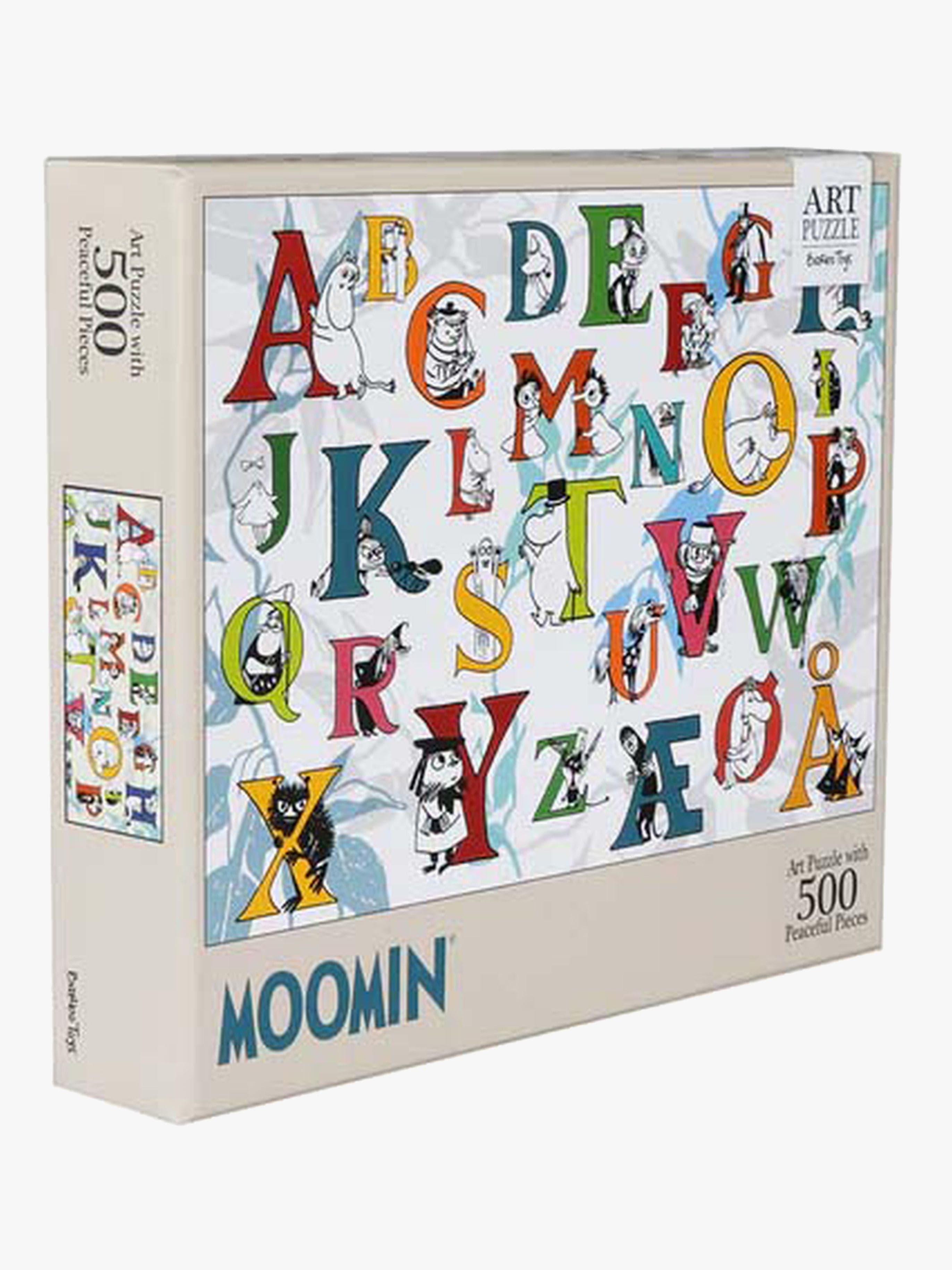 Barbo Toys Muumi ABC Palapeli 500