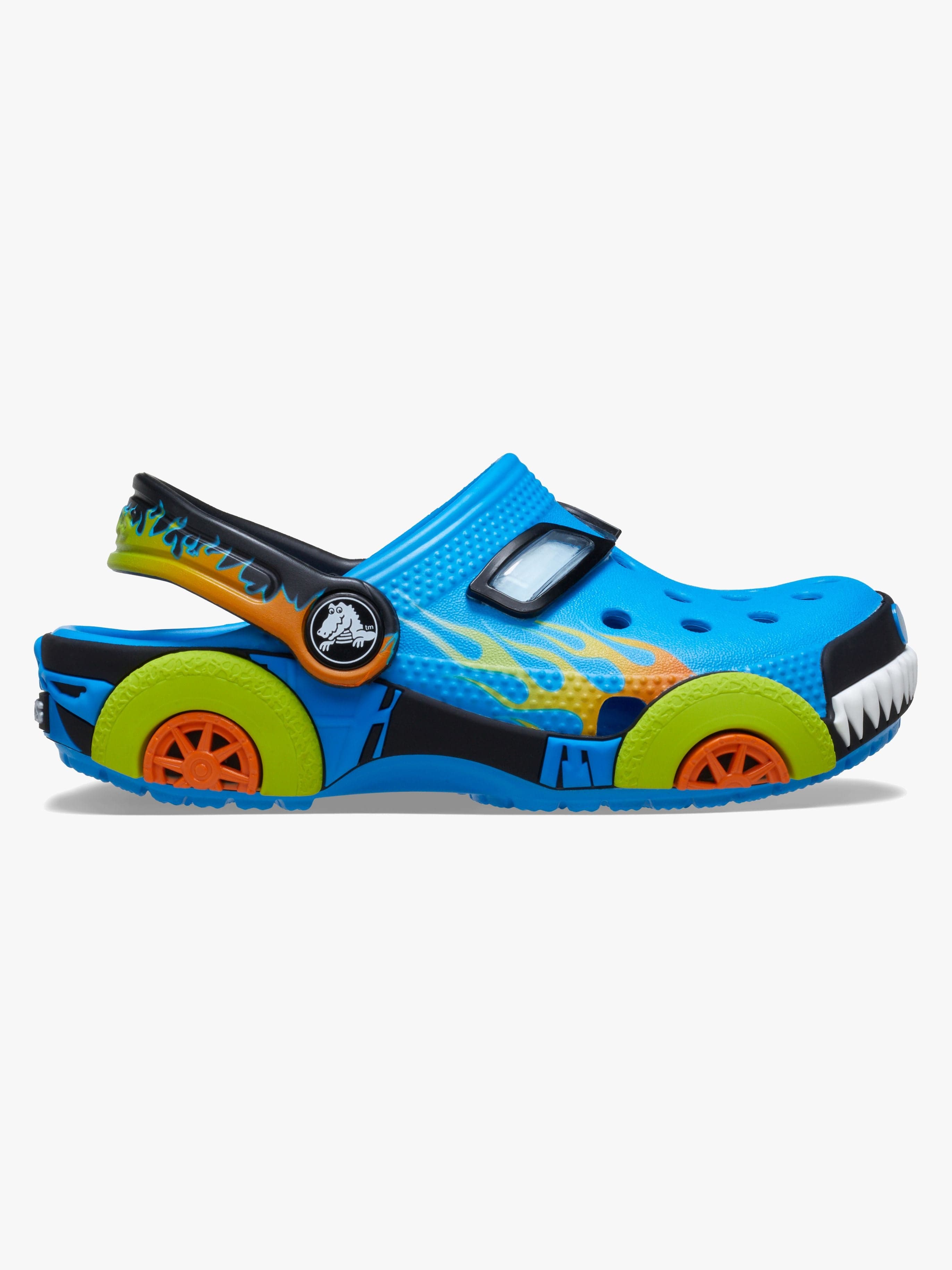 Crocs Classic IAM Monster Truck Kids Pistokkaat, Neon Ocean, 22-23