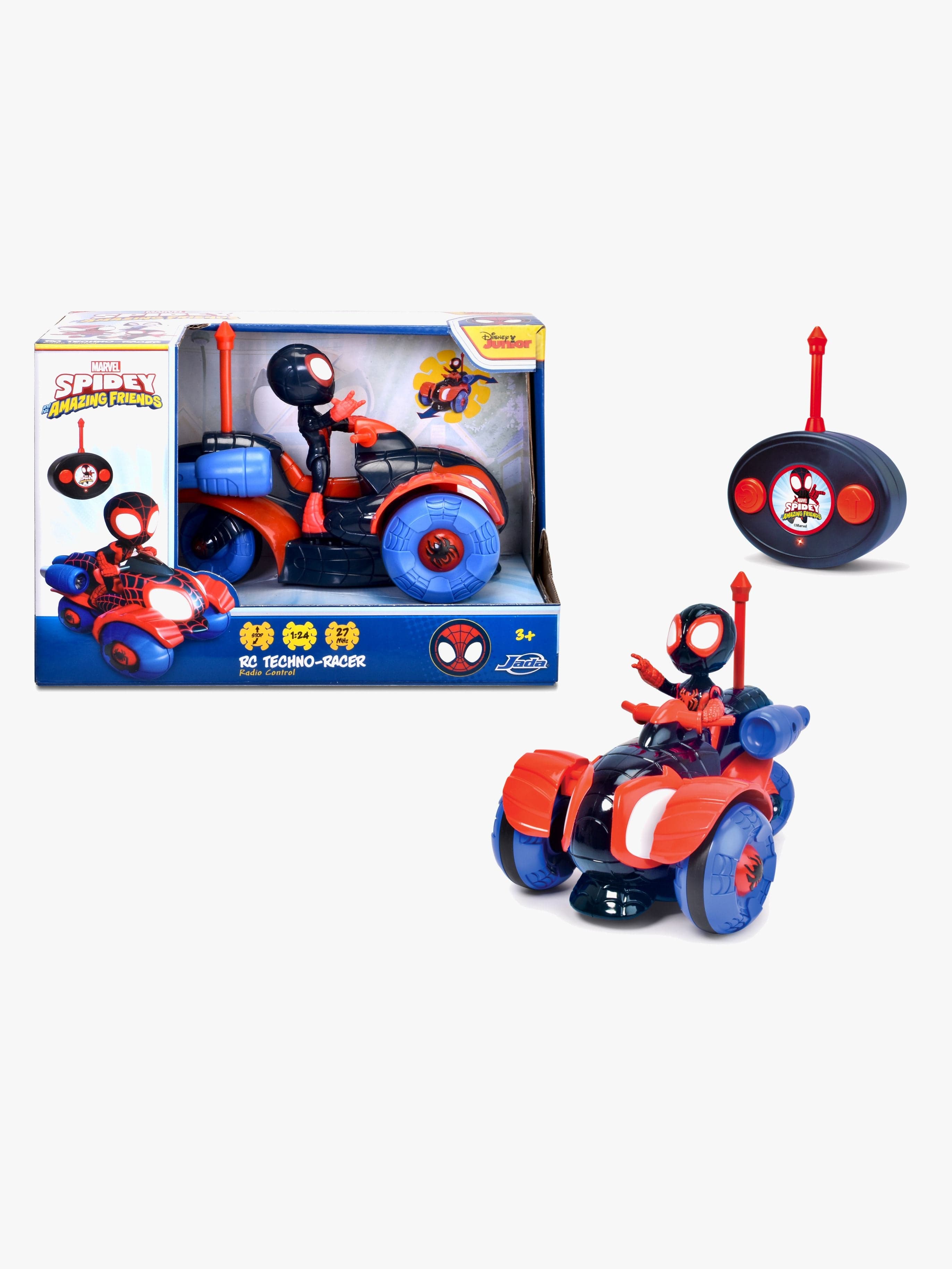 Marvel Kauko-ohjattava Auto Miles Morales + Figuuri