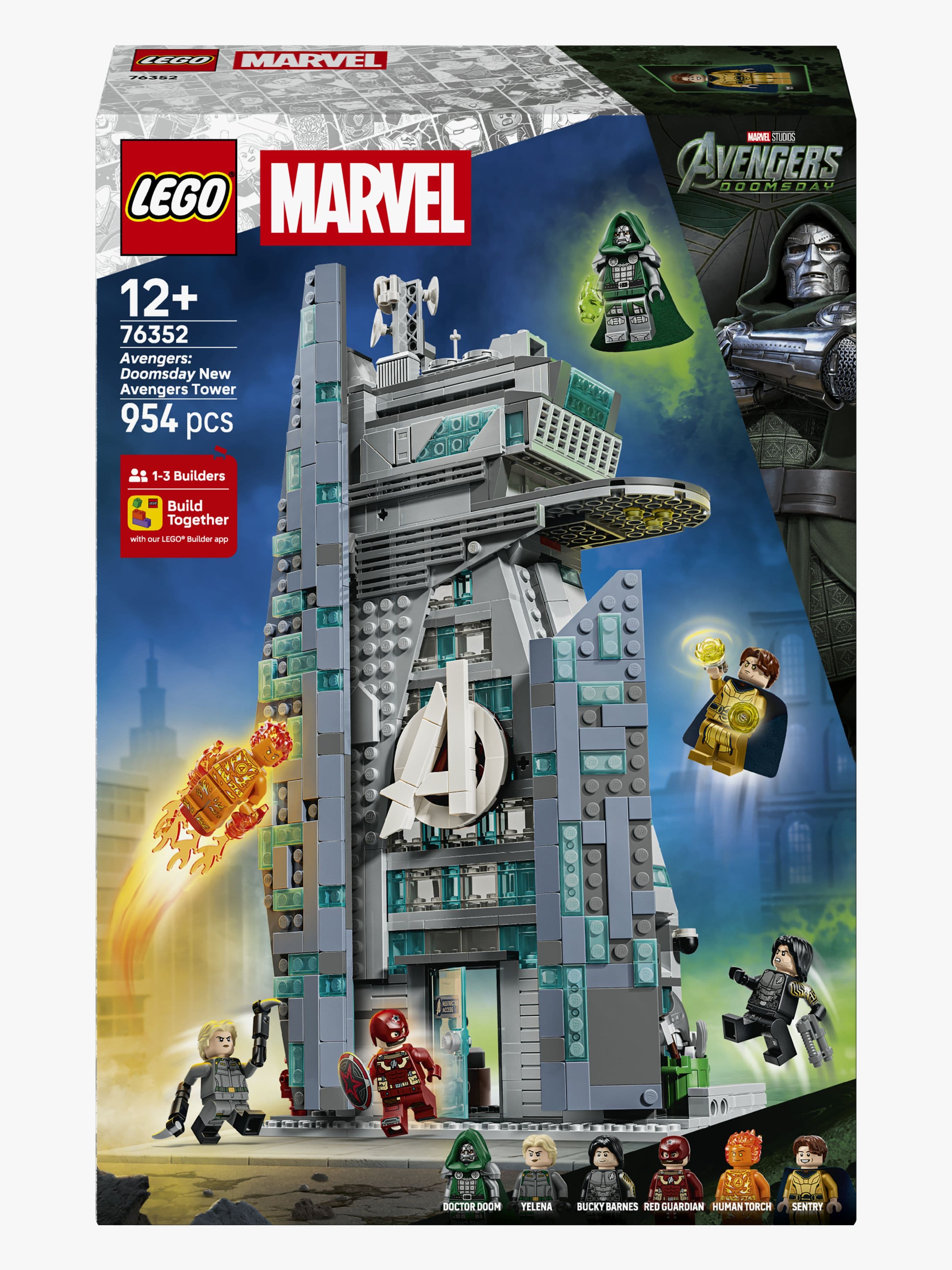 LEGO Super Heroes 76352 Avengerien uusi torni Avengers: Doomsday ‑elokuvasta