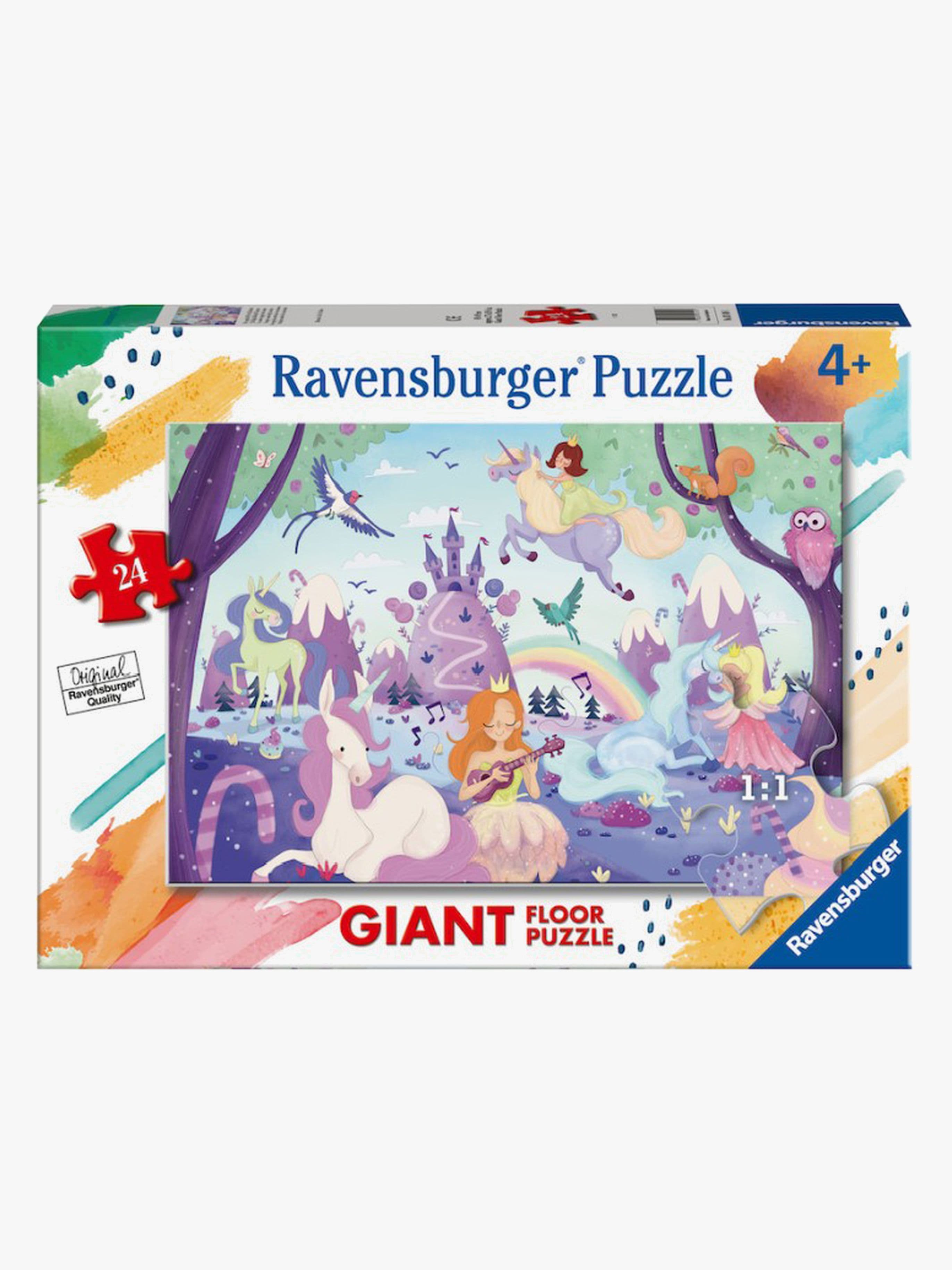 Ravensburger Yksisarviset Lattiapalapeli 24