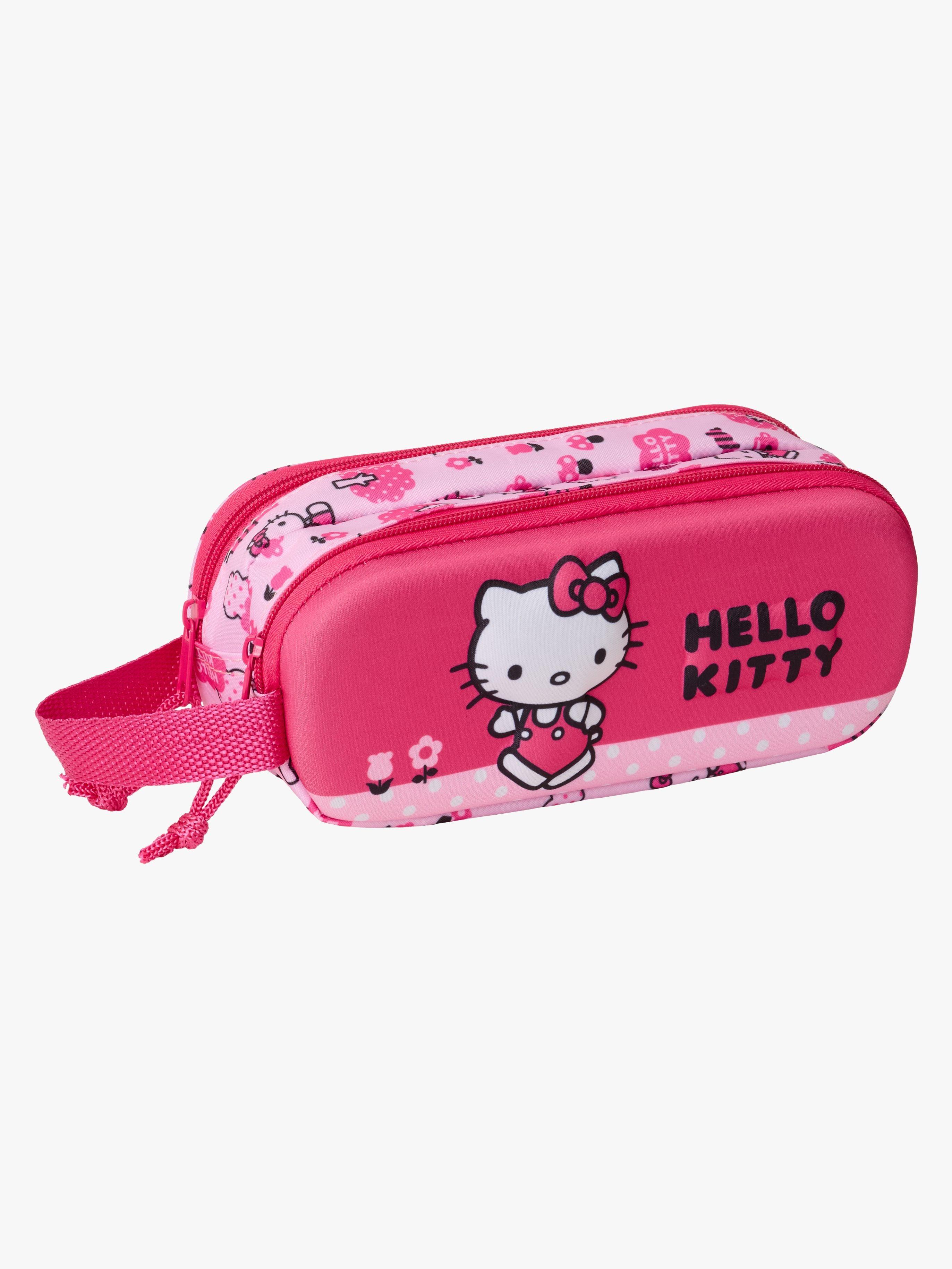 Hello Kitty 3D Kaksilokeroinen Penaali, Vaaleanpunainen