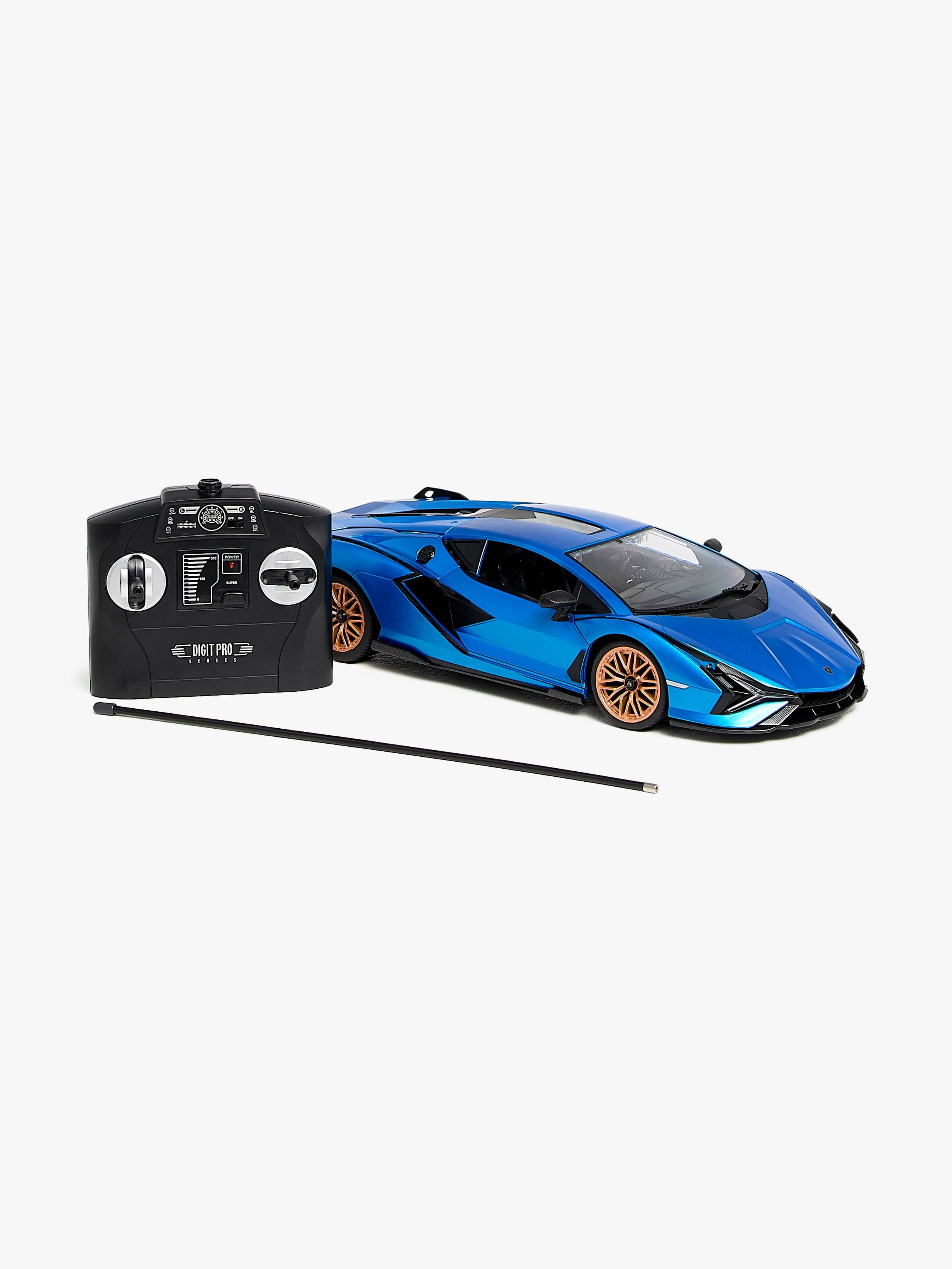 Lamborghini Sian FKP 37 Kauko-ohjattava Urheiluauto, Sininen