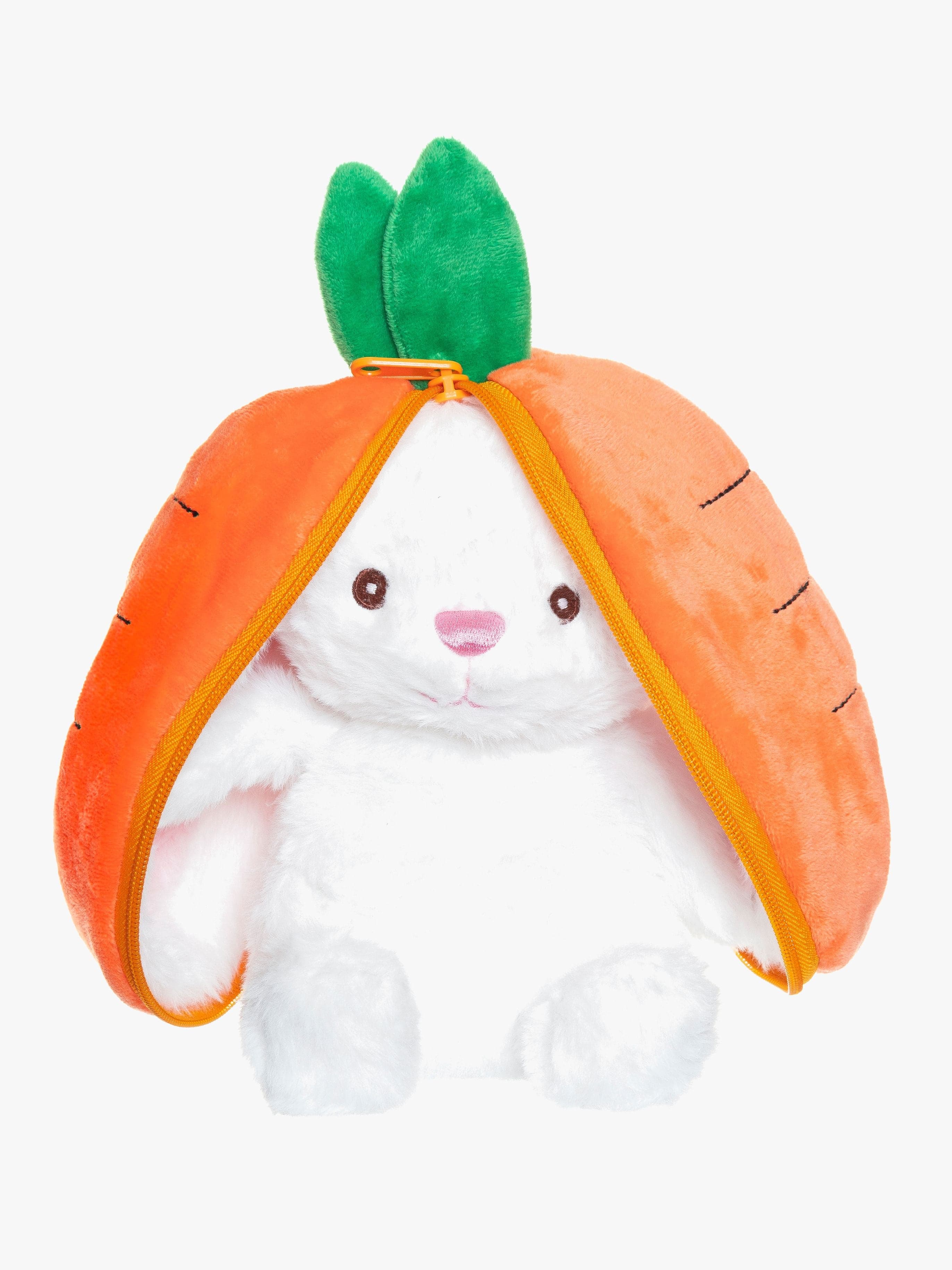 Teddykompaniet Pupu + Vetoketjullinen Porkkana Pehmolelu
