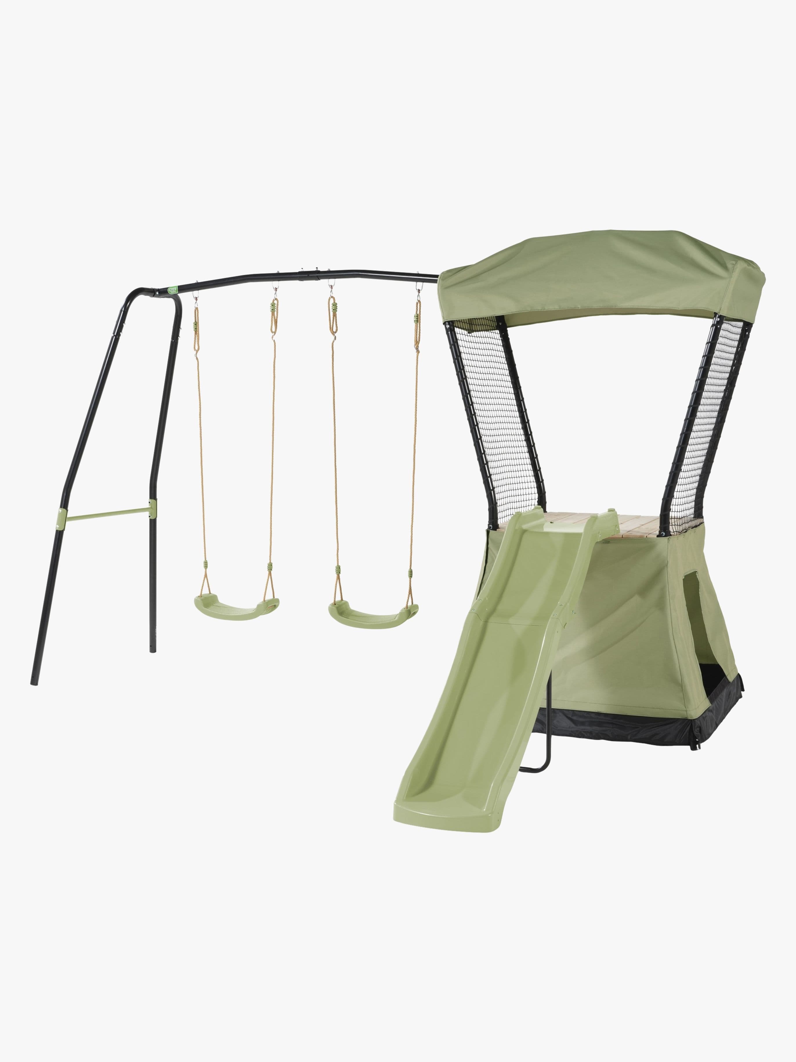 EXIT Ivy Leikkiteline + Liukumäki & Keinuteline