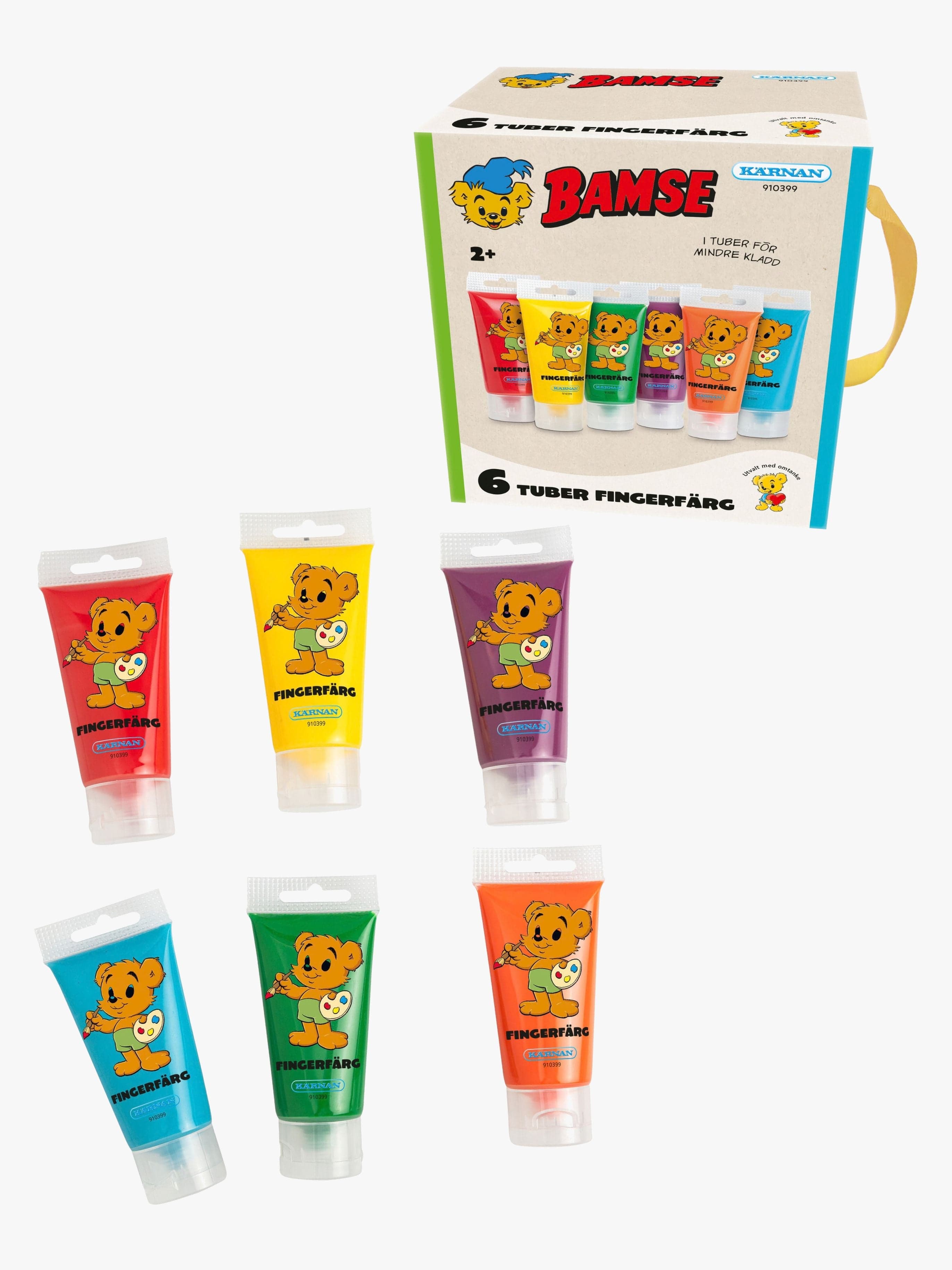 Egmont Kärnan Bamse Sormivärit