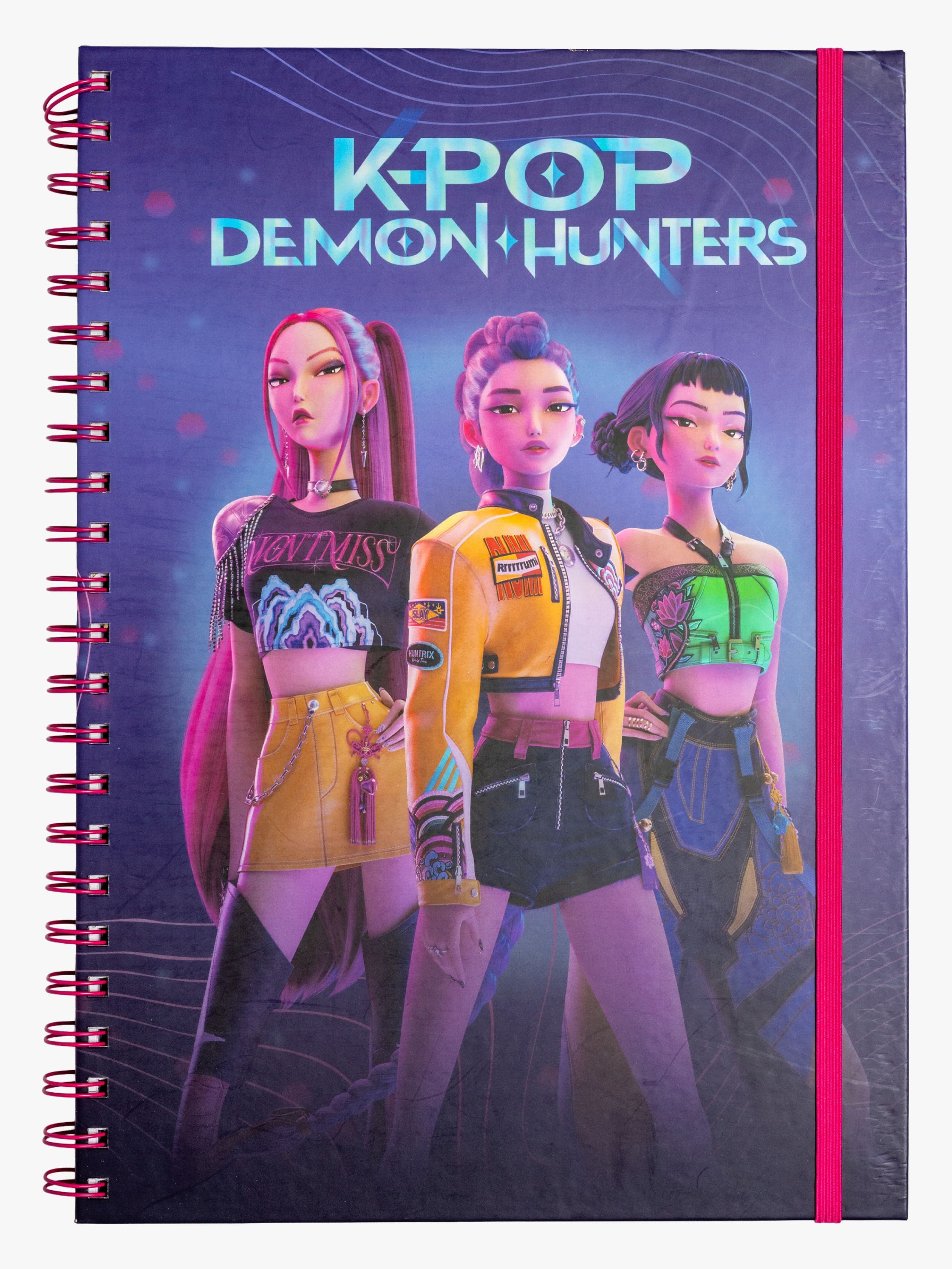 K-Pop Demon Hunters Muistilehtiö A4