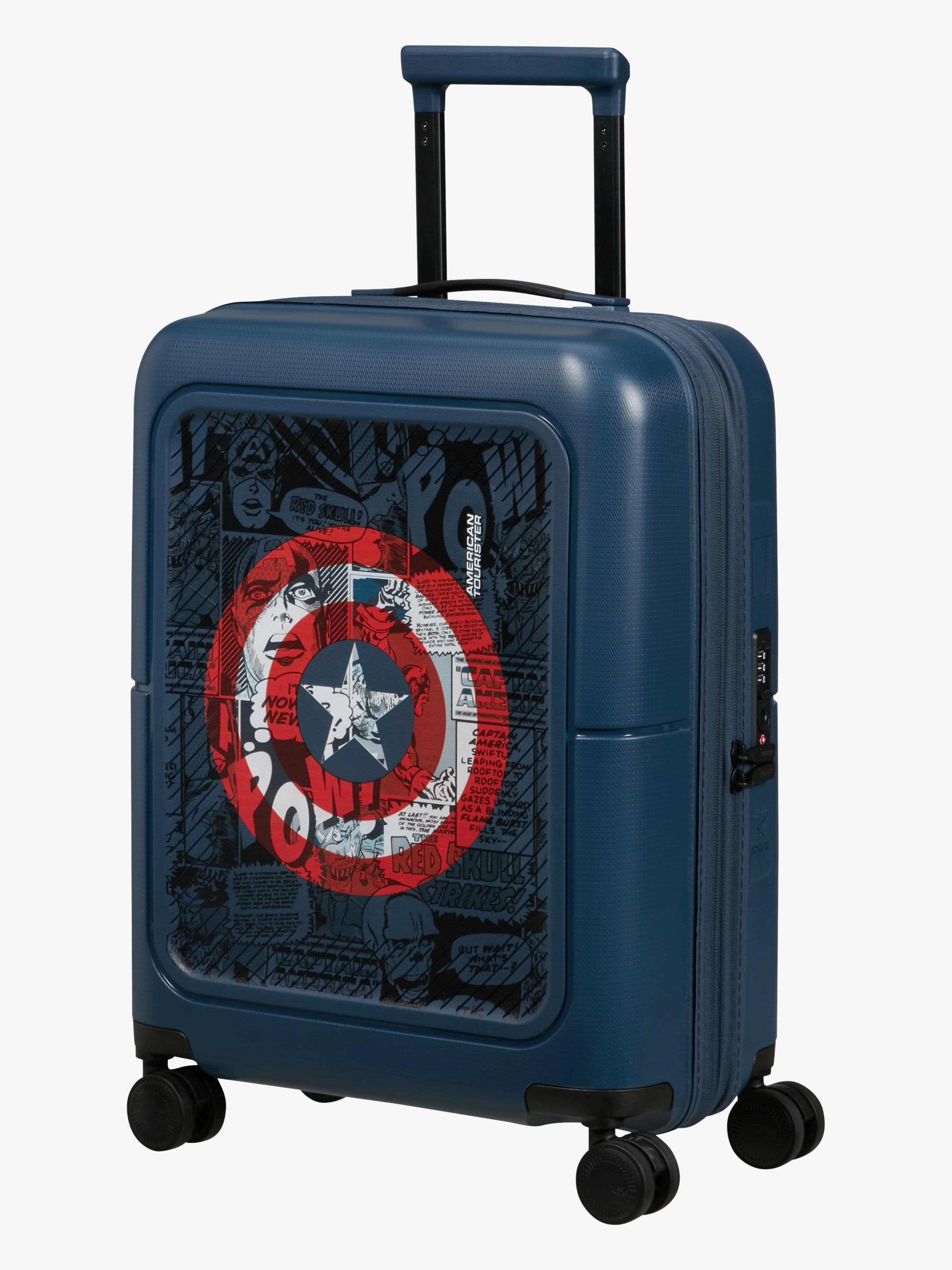 American Tourister Dashpop Matkalaukku 41-47L, Marvel Captain America Shield