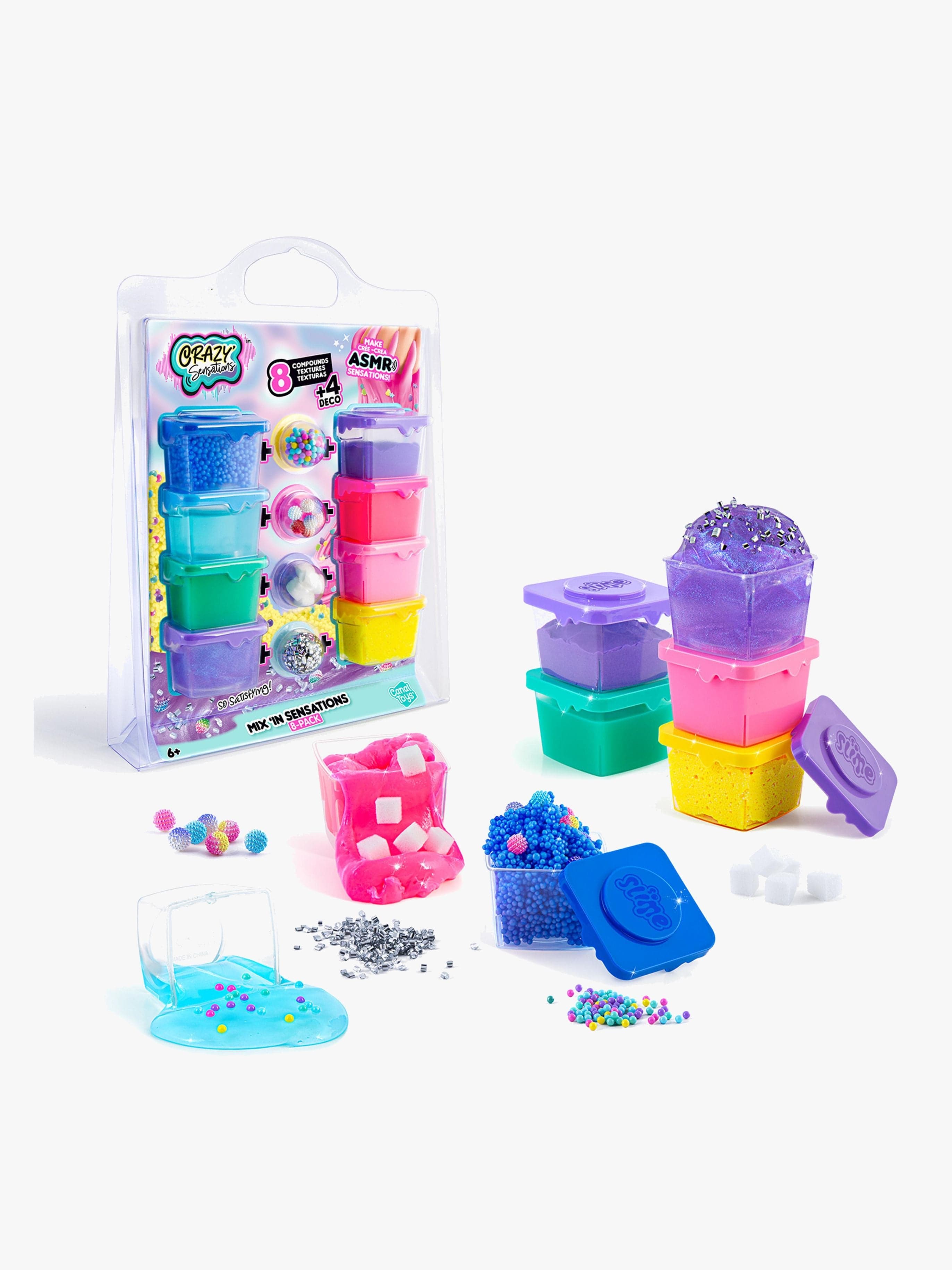 Crazy Sensations Tekstuurimassat 8-Pack