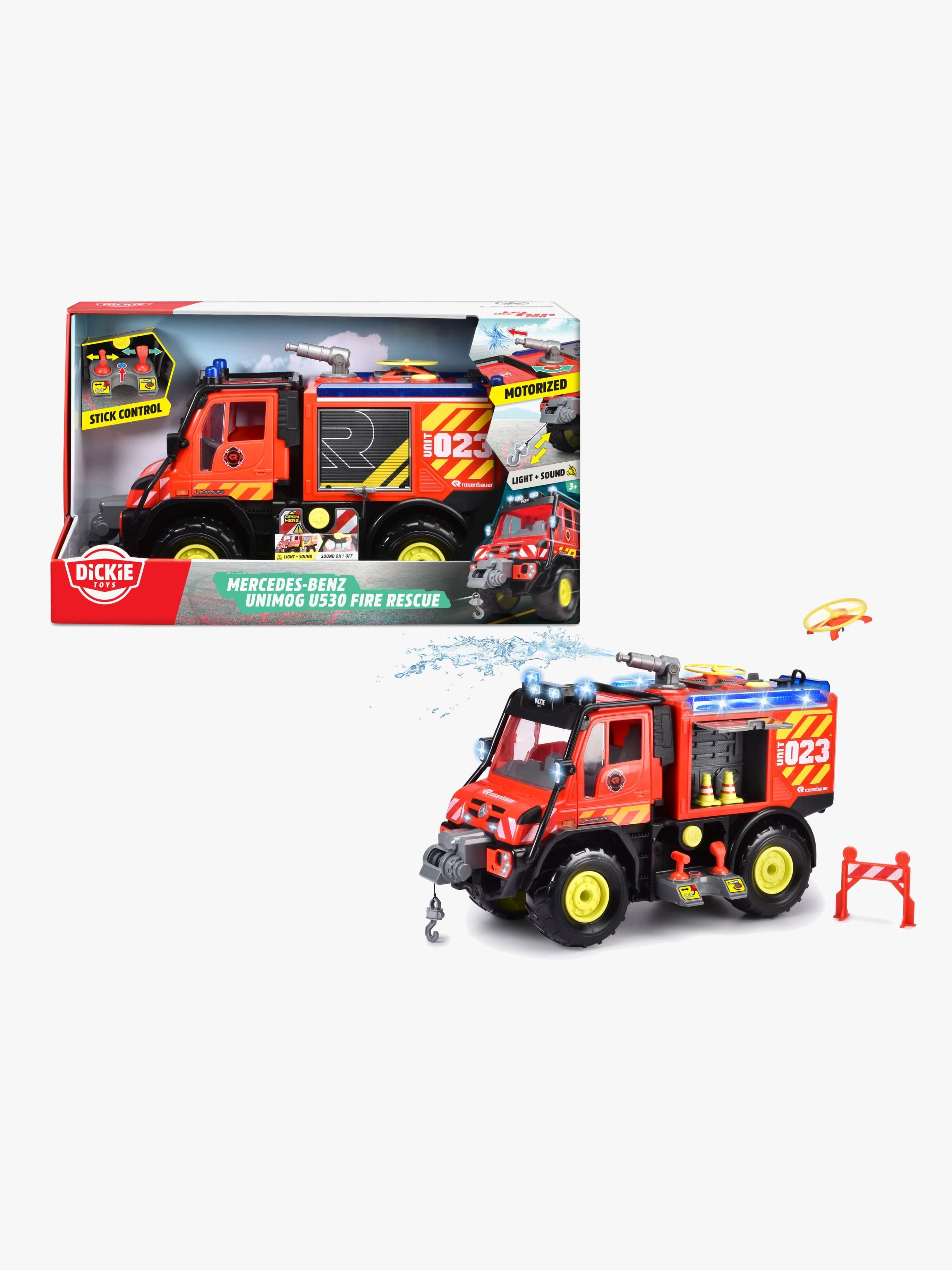 Simba-Dickie Unimog U530 Palokuntasetti