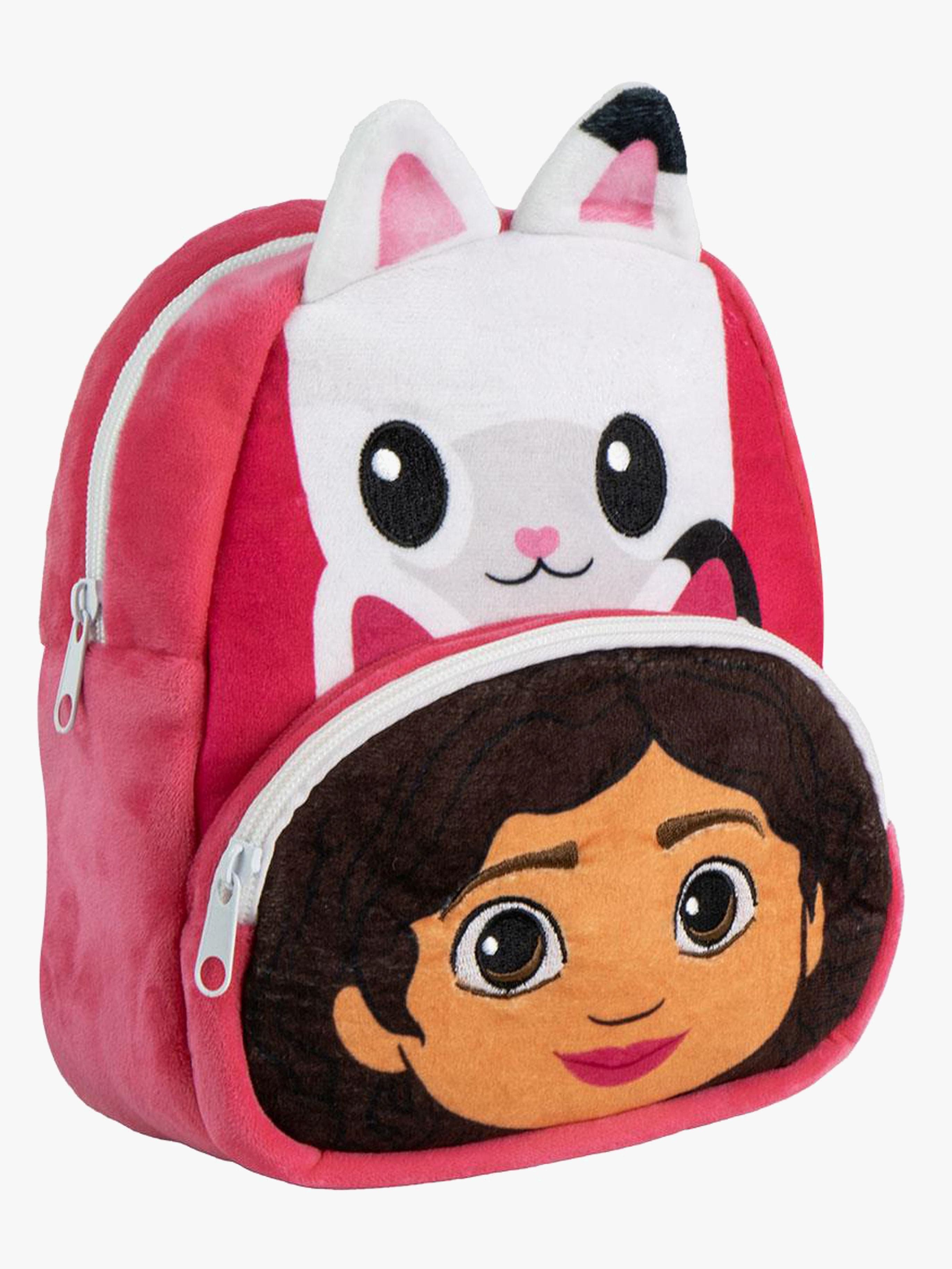 Gabbyn Nukketalo Plyysi Reppu, Vaaleanpunainen