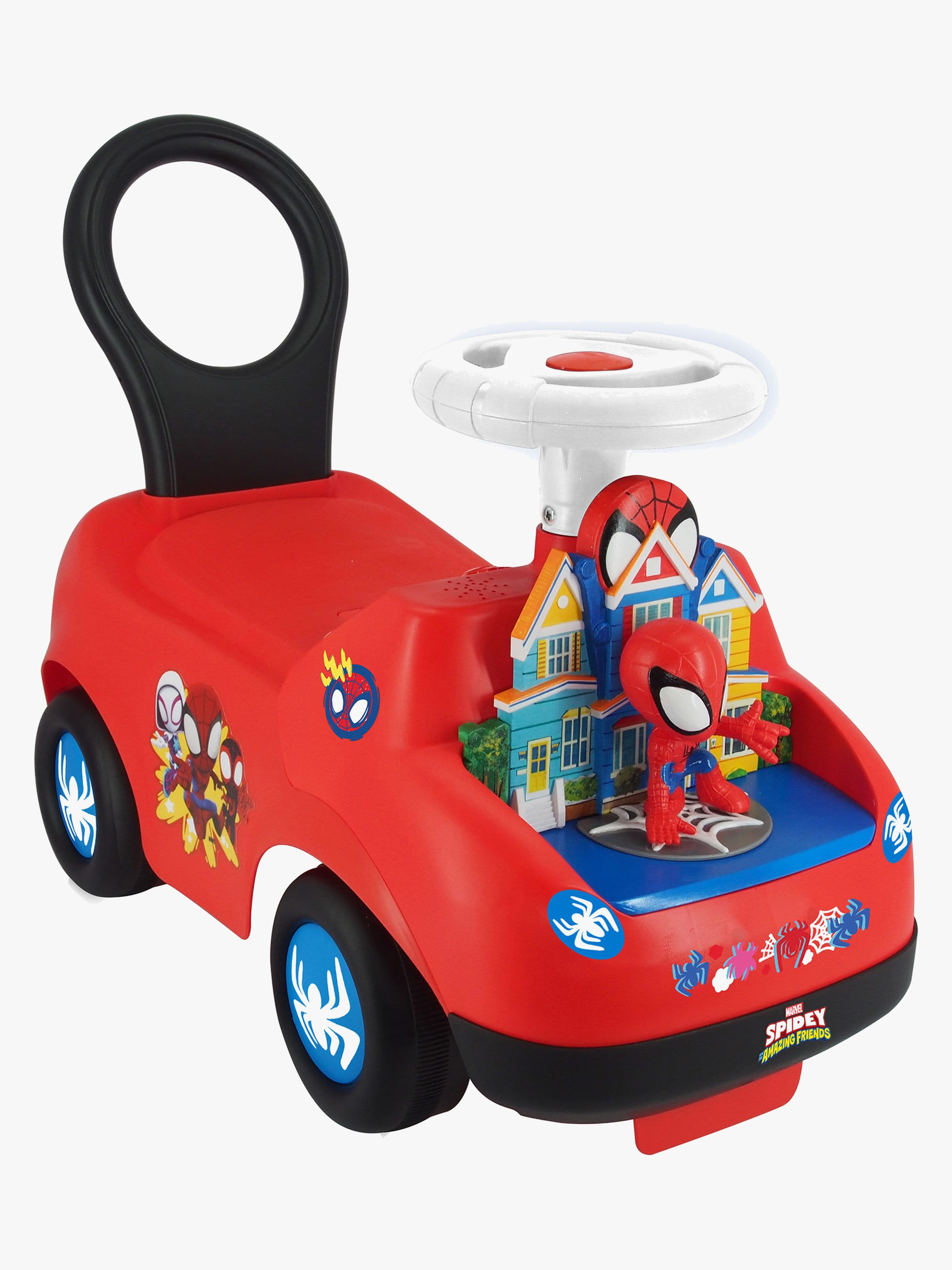 Spidey and His Amazing Friends Potkuauto Äänillä Ja Valoilla