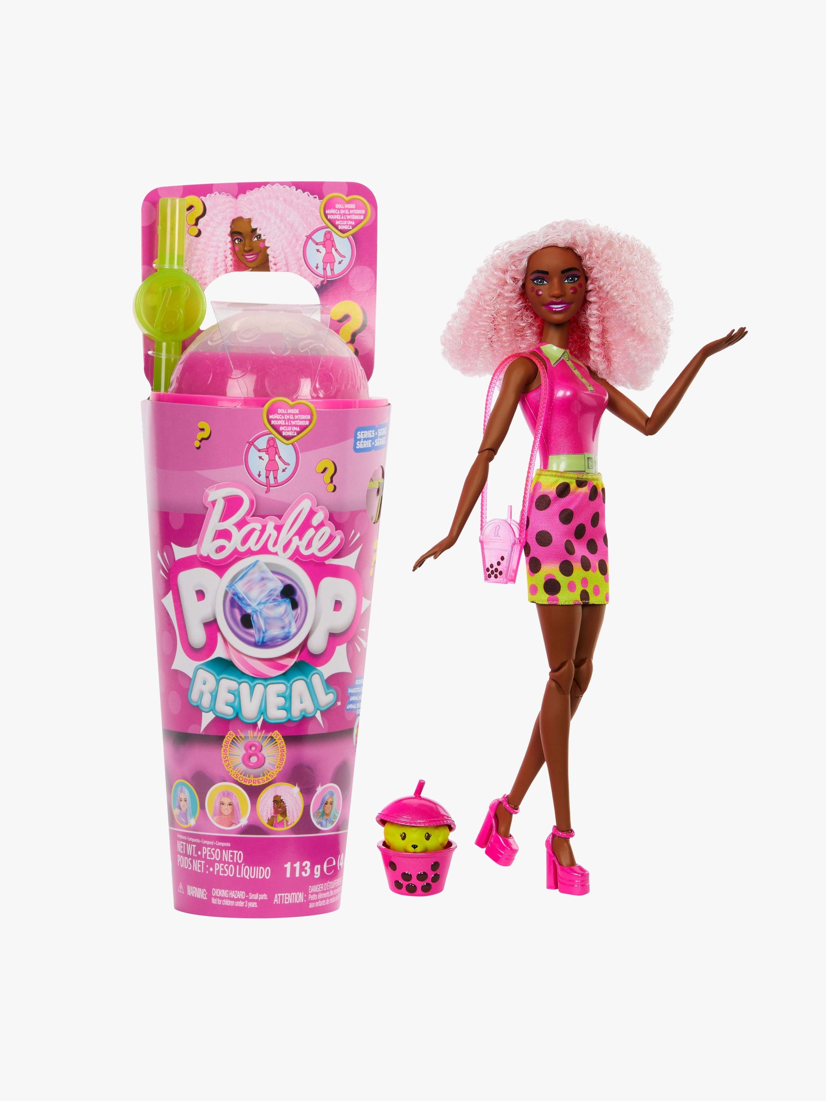 Barbie Pop Reveal Nukke Boba Berry Bliss