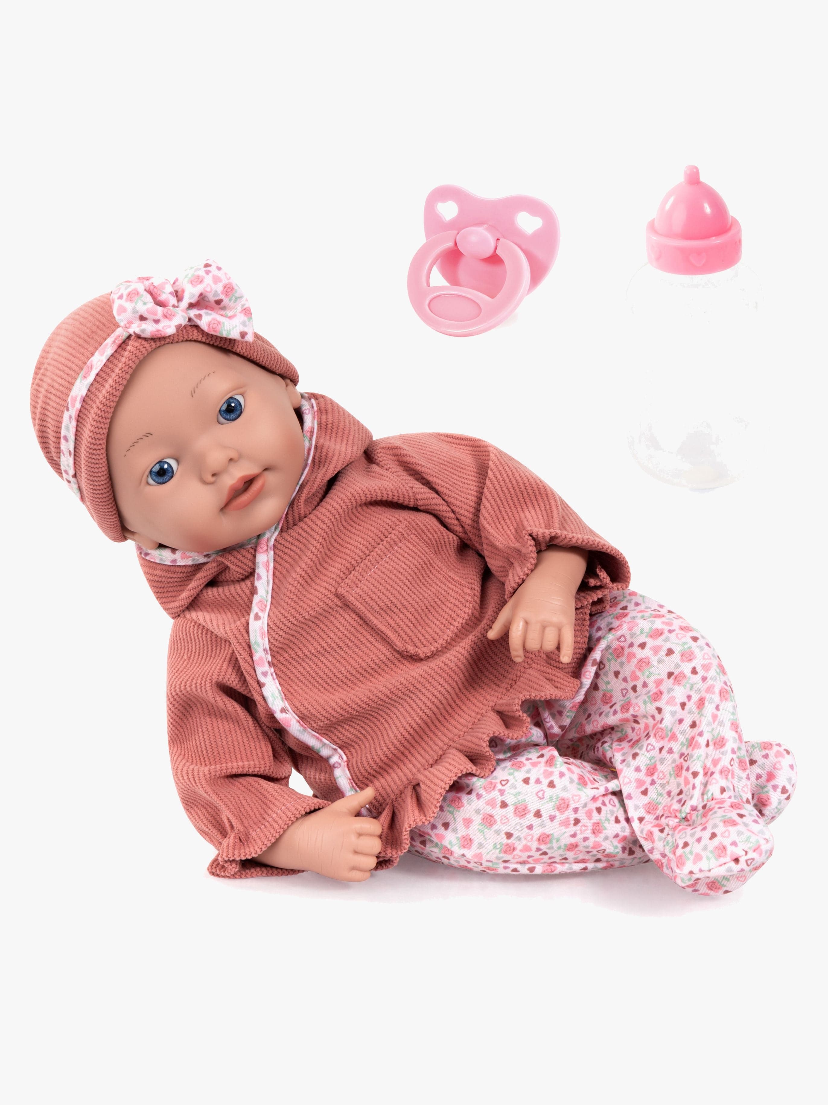 Bayer Design Reborn Nukke 38 cm, Vaaleanpunainen