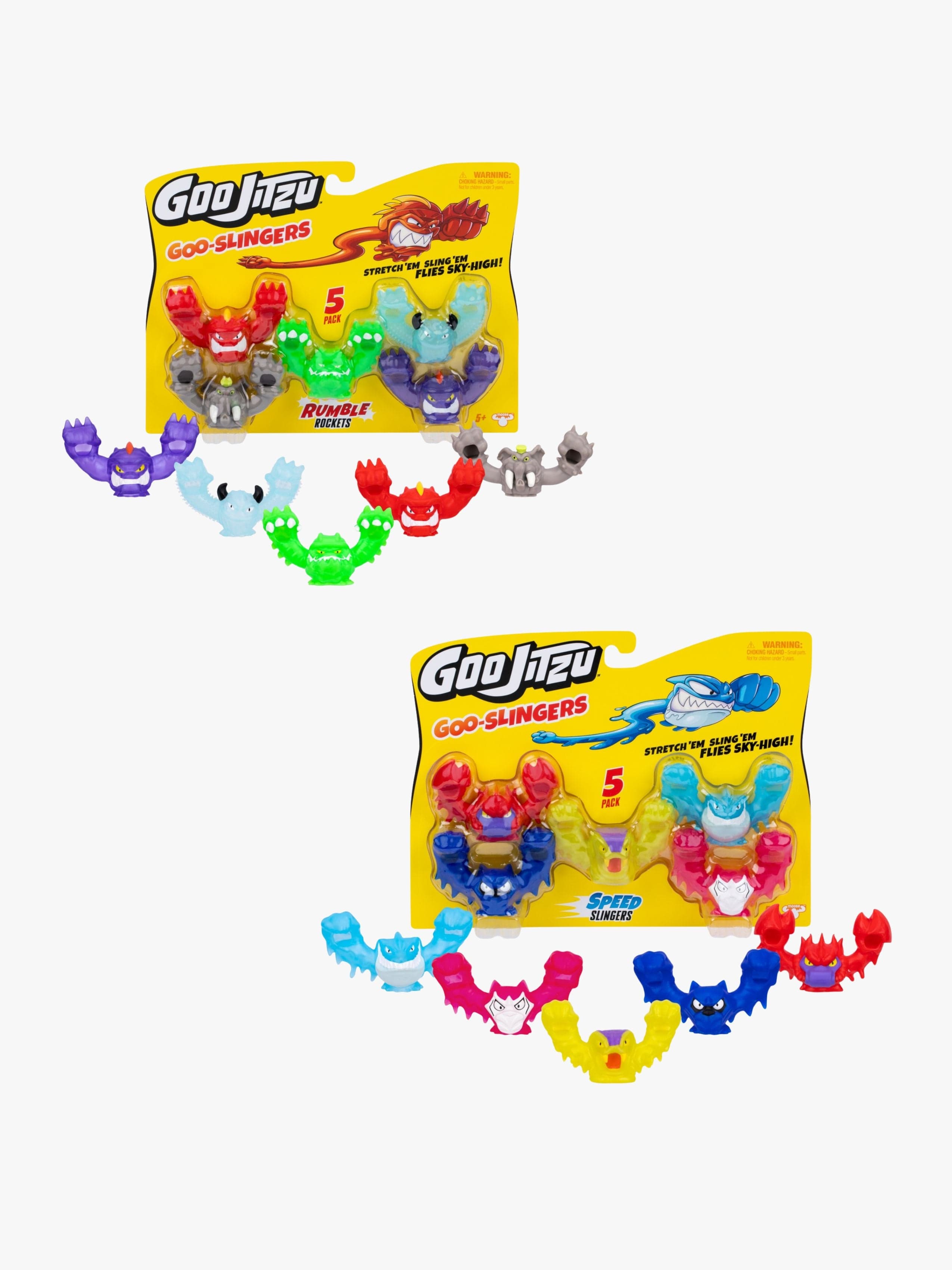 Goo Jit Zu Meteor Madness Goo Slinger Figuuri 5-Pack Lajiteltu