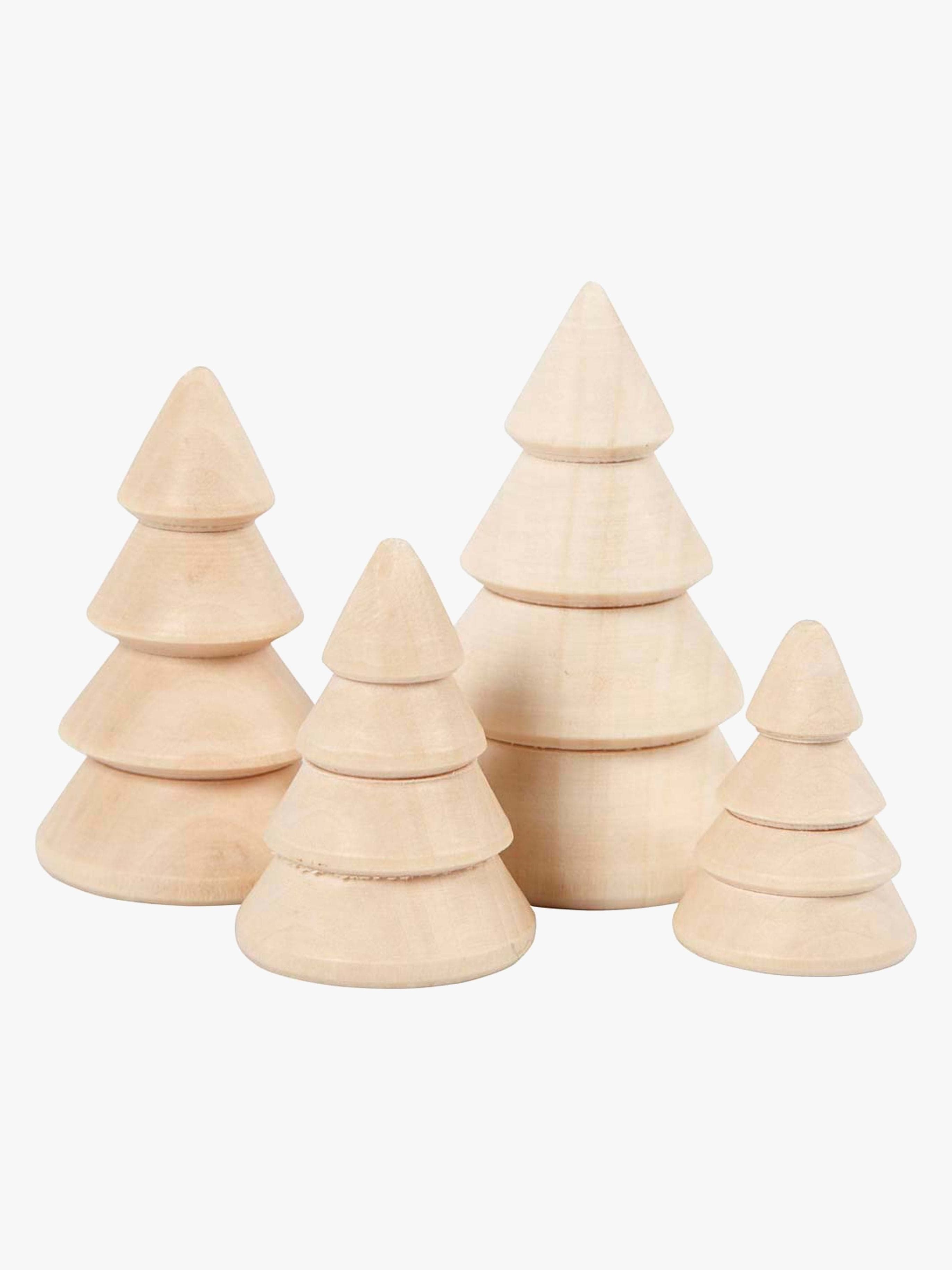 Creativ Company Joulukuuset 4-pack