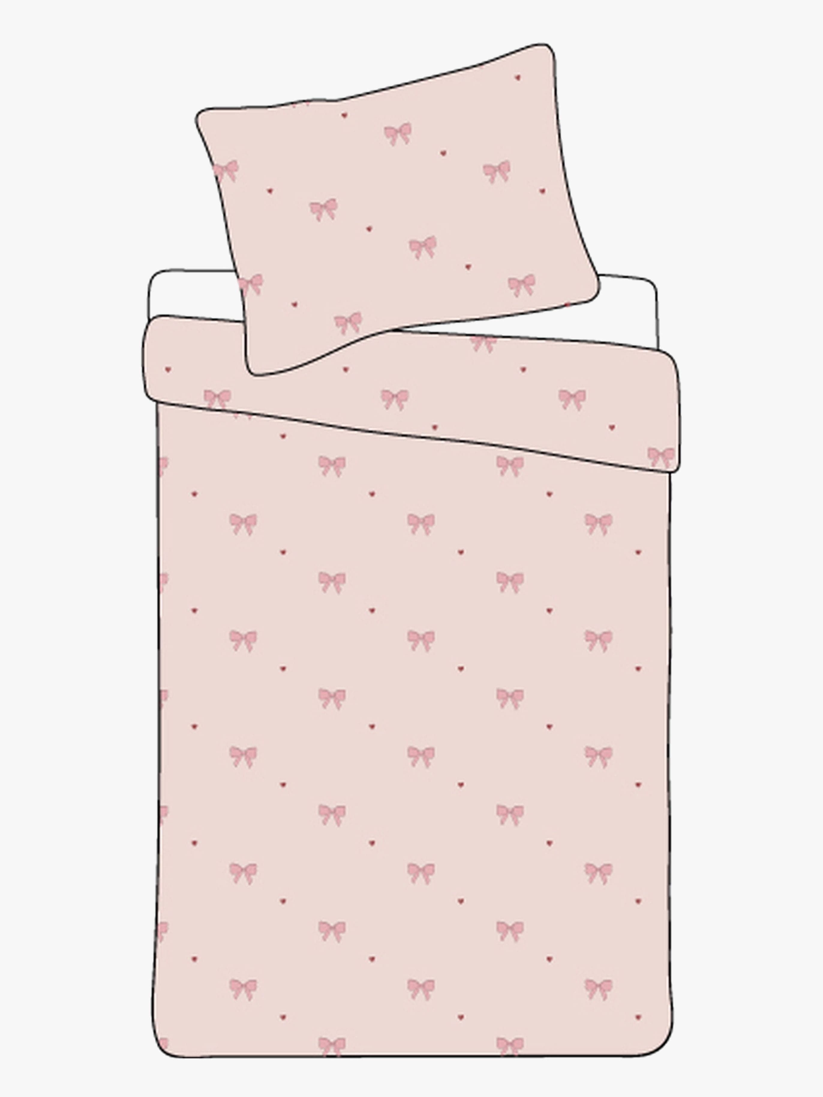 BrandMac Pussilakanasetti 140x200, Hearts