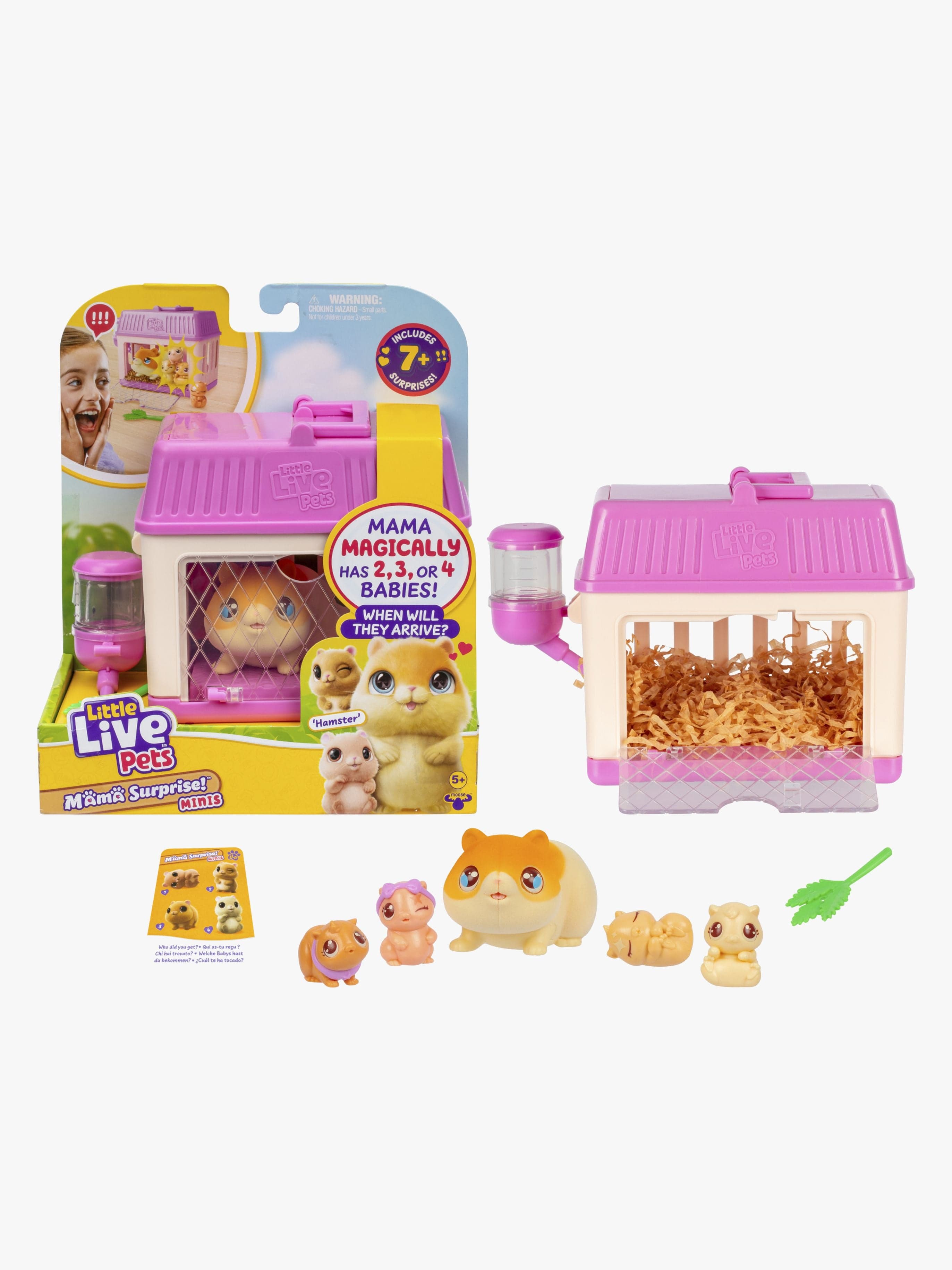 Little Live Pets Mama Surprise Minis Hamster Leikkisetti