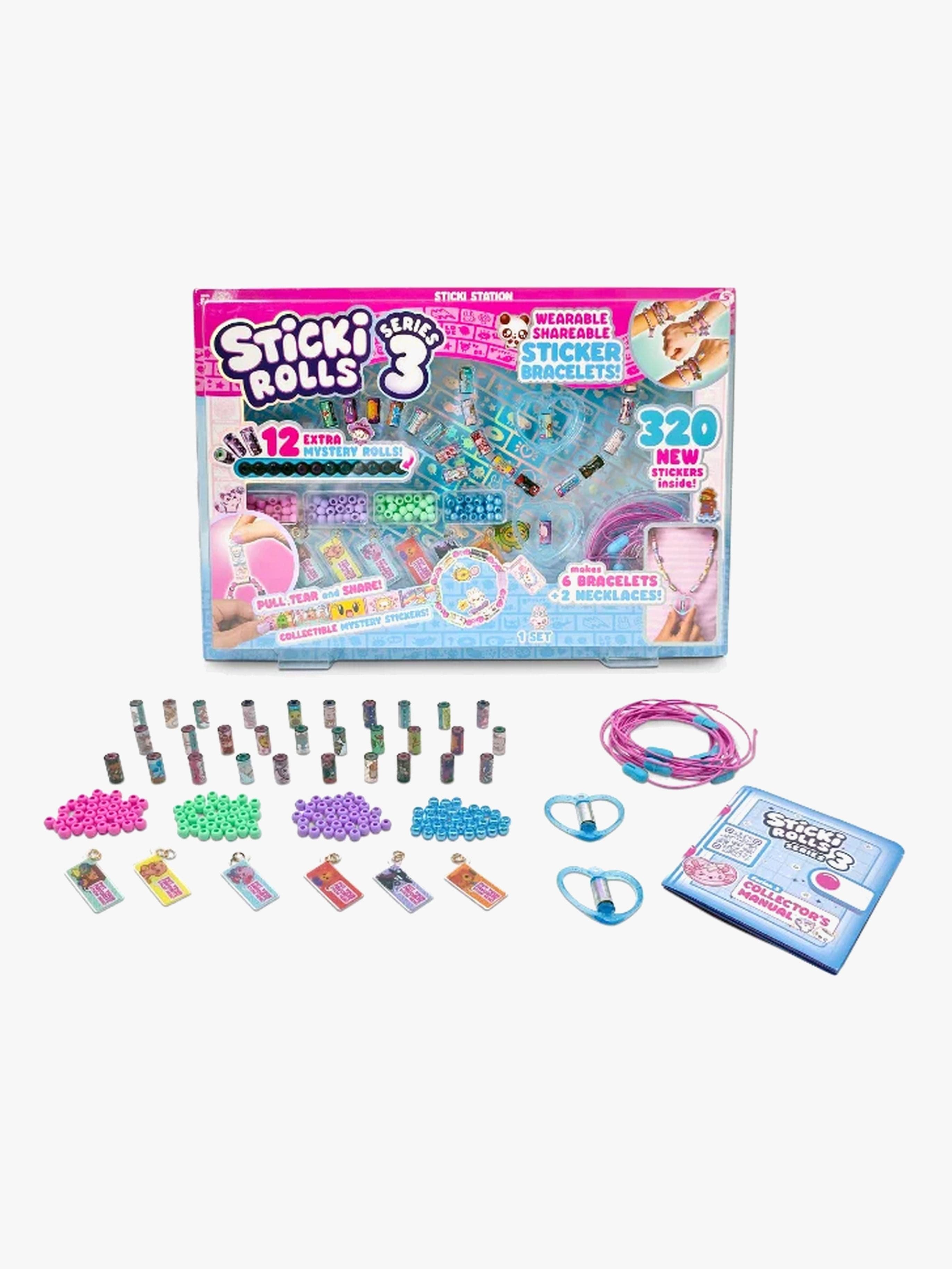 Sticki Rolls Askartelusetti Rannekorut S3
