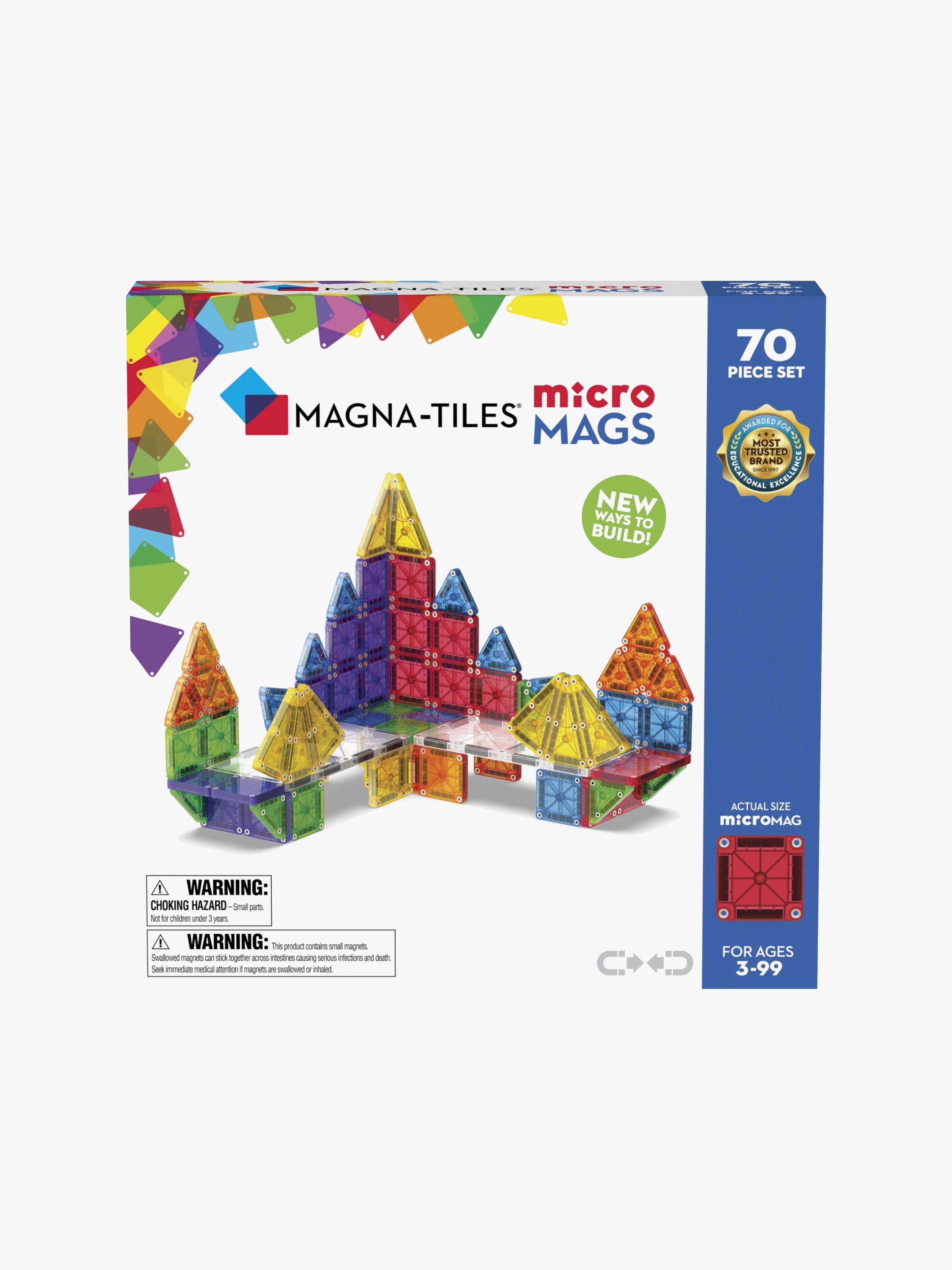 MAGNA-TILES MicroMAGS Rakennussarja 70