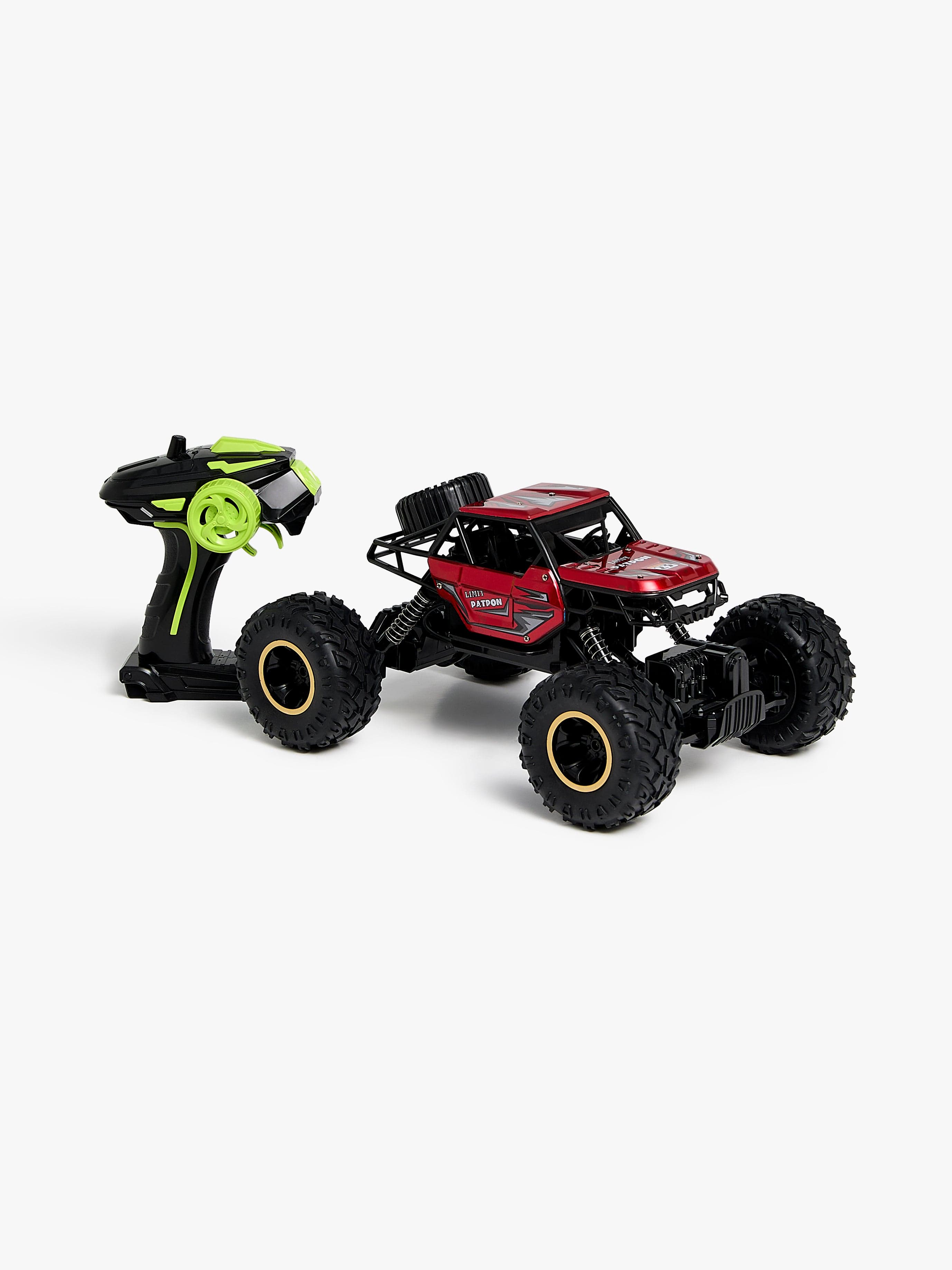 Alex's Garage Kauko-ohjattava Monster Truck, Punainen