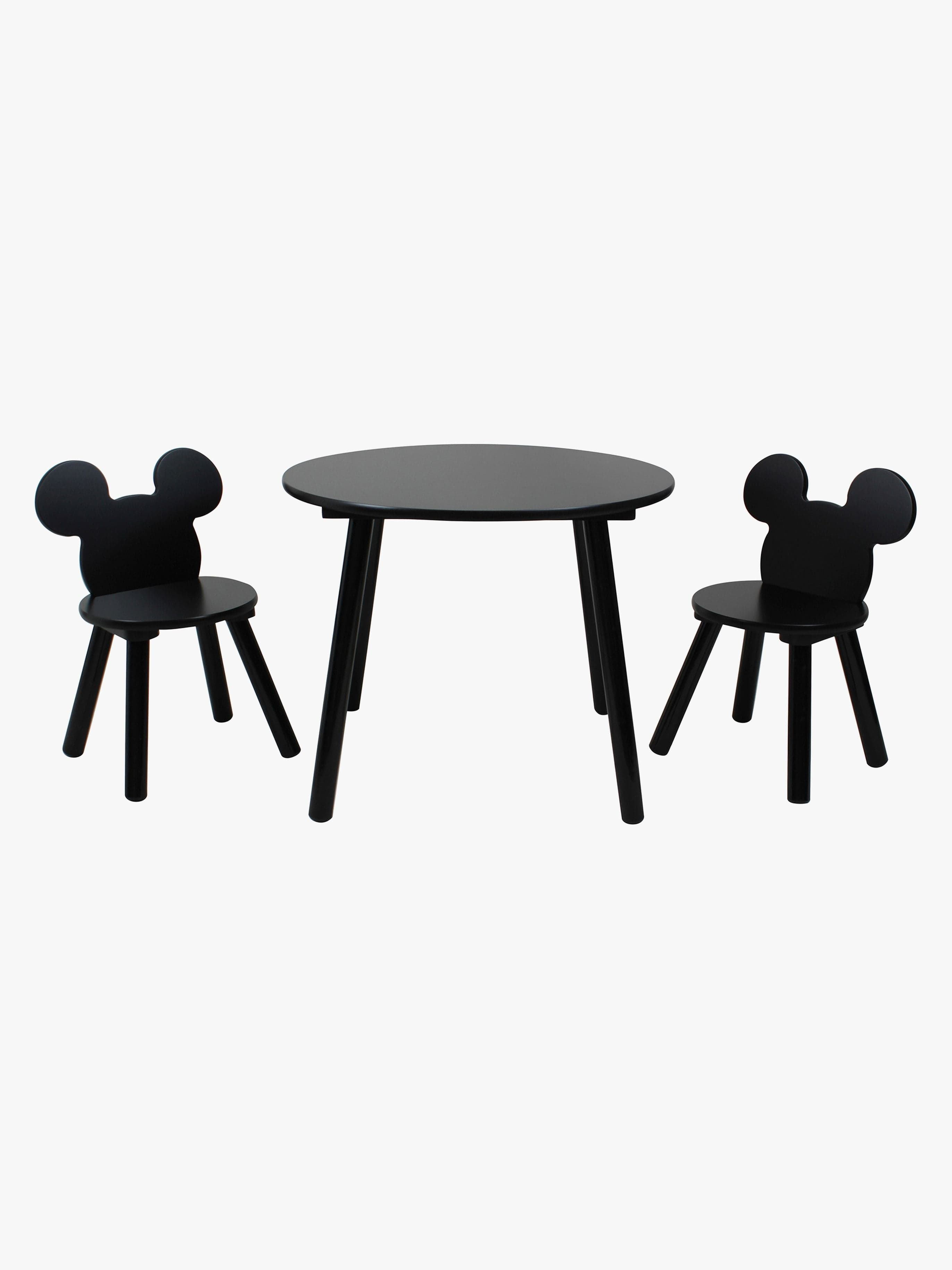 Disney Mikki Hiiri Pöytä Ja Tuolit, Musta