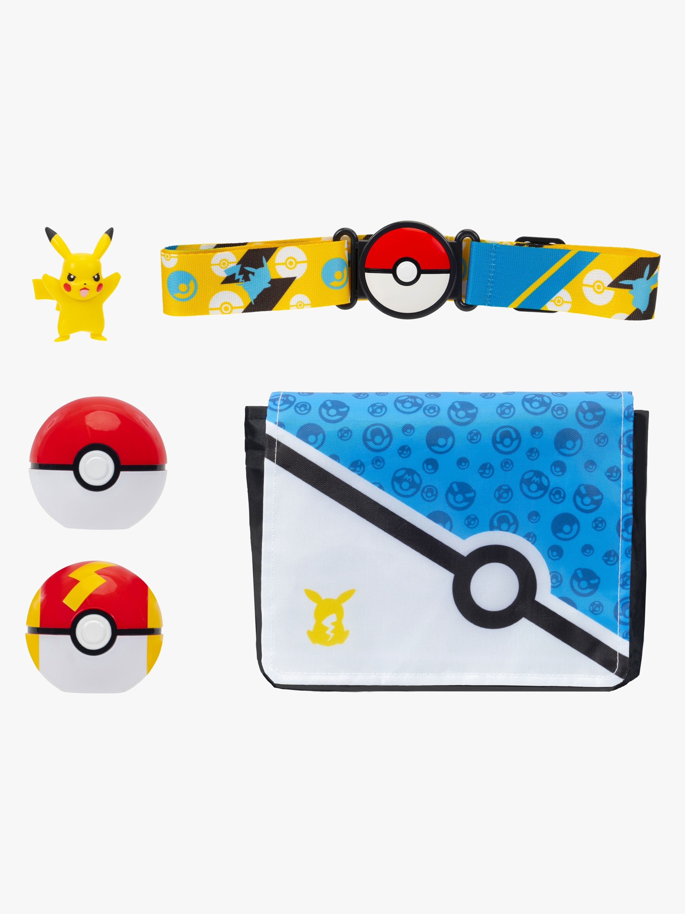 Pokémon Clip 'N' Go Leikkisetti Vyö & Laukku Pikachu