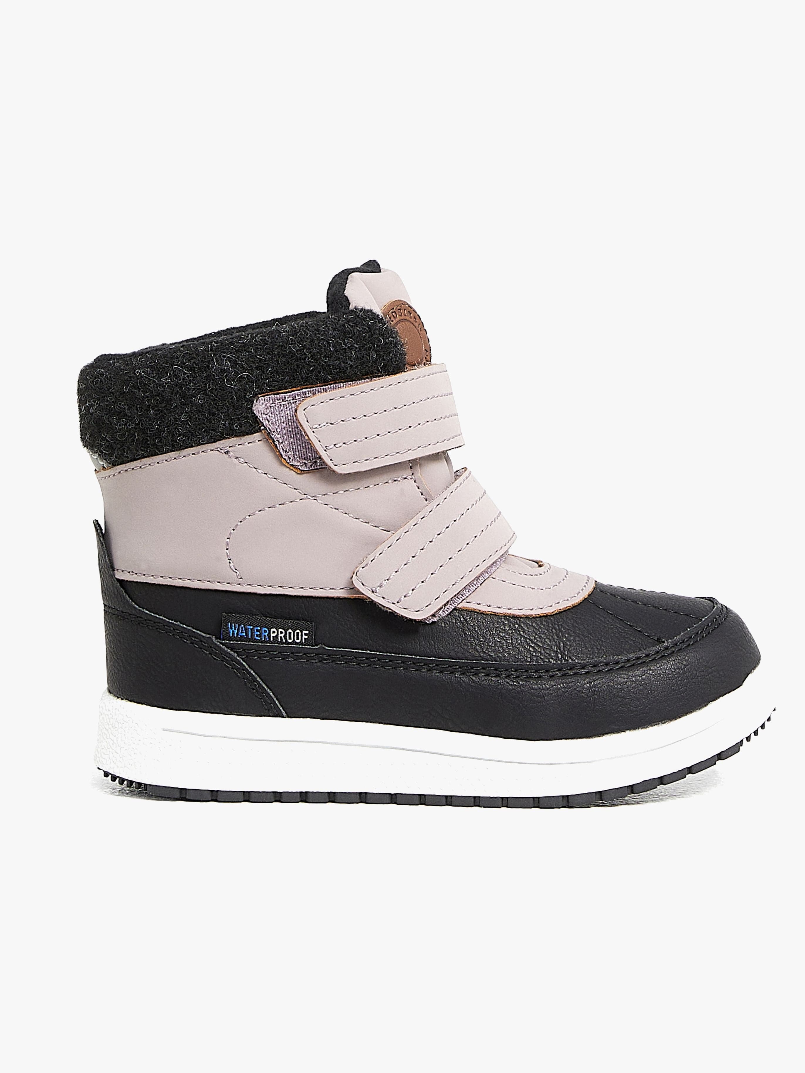 Nordbjørn Husky Talvikengät, Black/Old Pink, 29