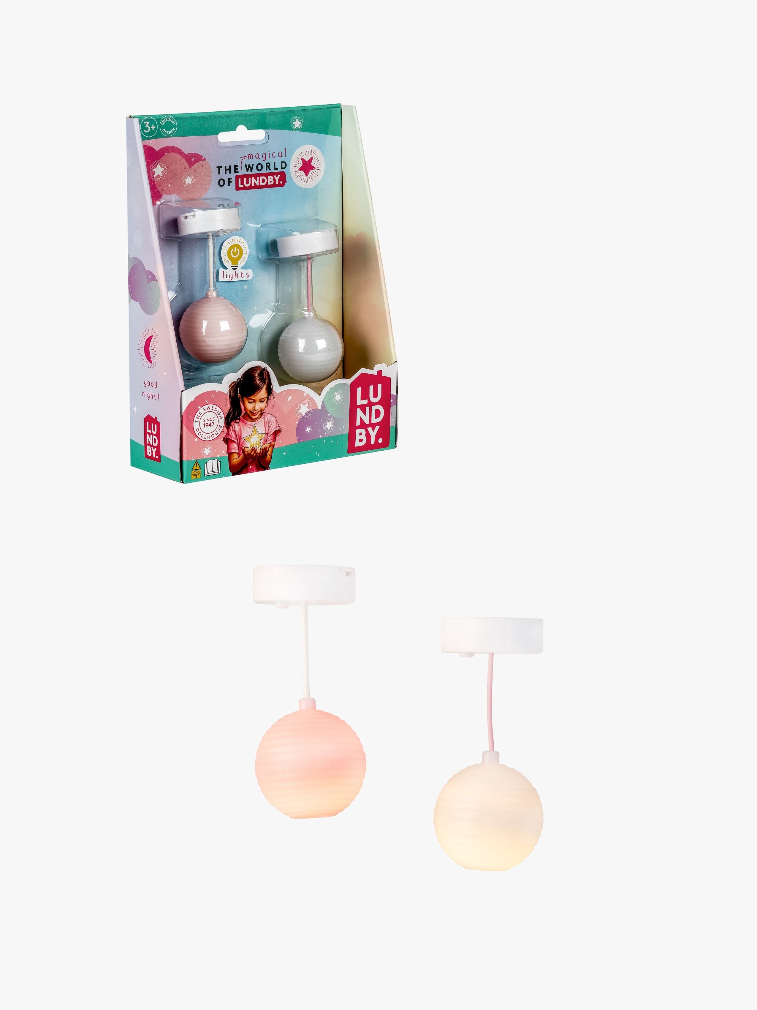 Lundby Nukkekotitarvikkeet Riisipaperivalaisimet