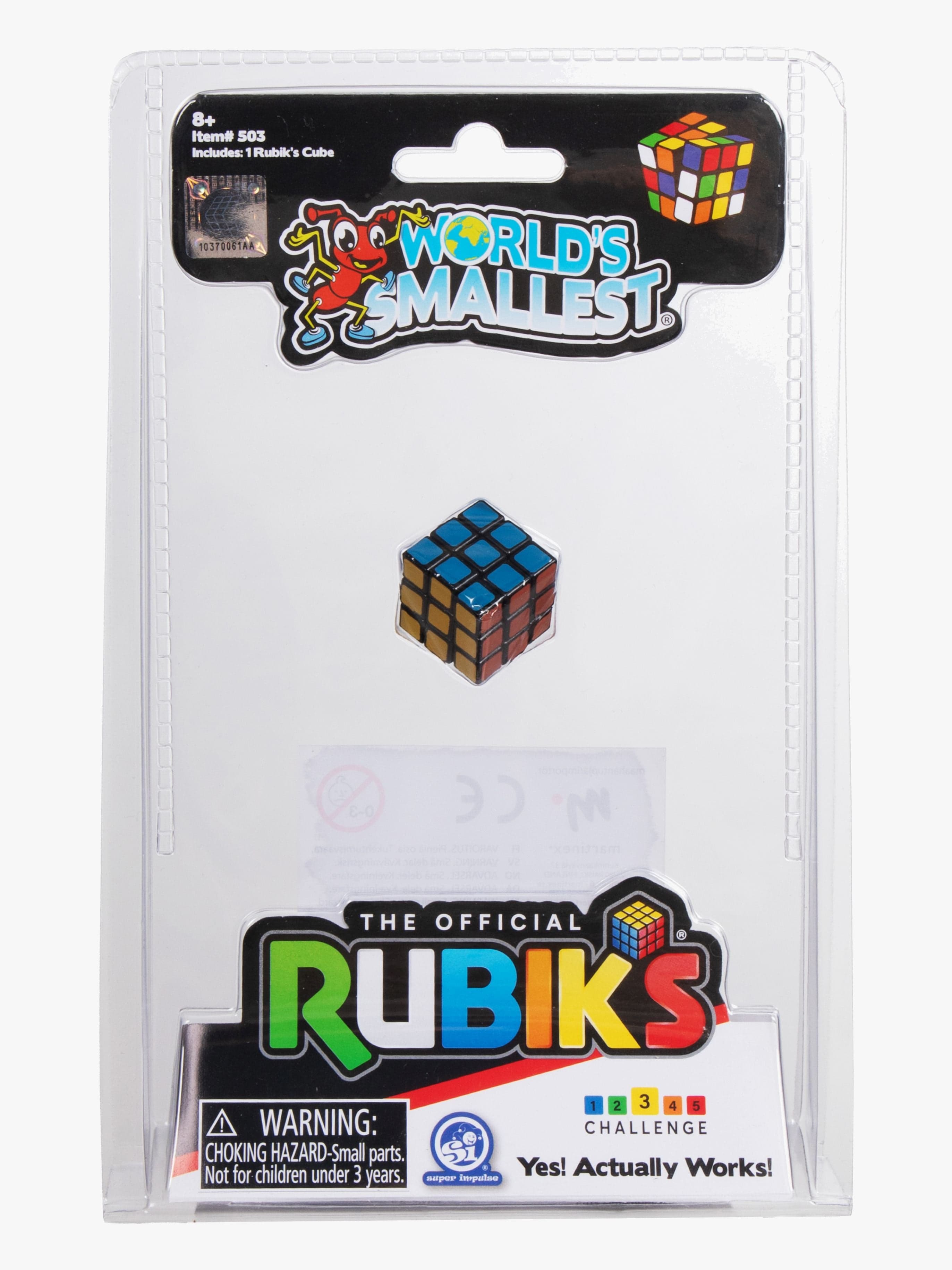 WorldsSmallest Rubikin Kuutio