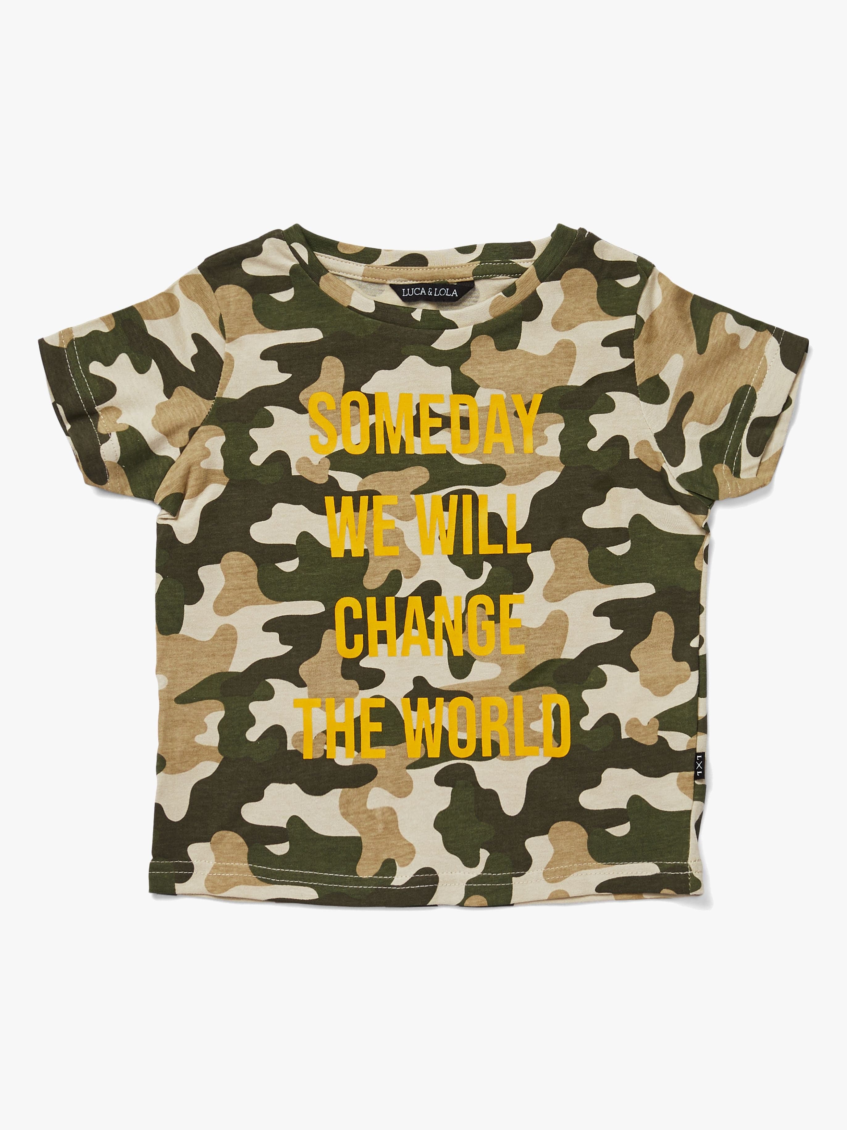 Luca & Lola San Marino T-Paita, Camouflage 146-152