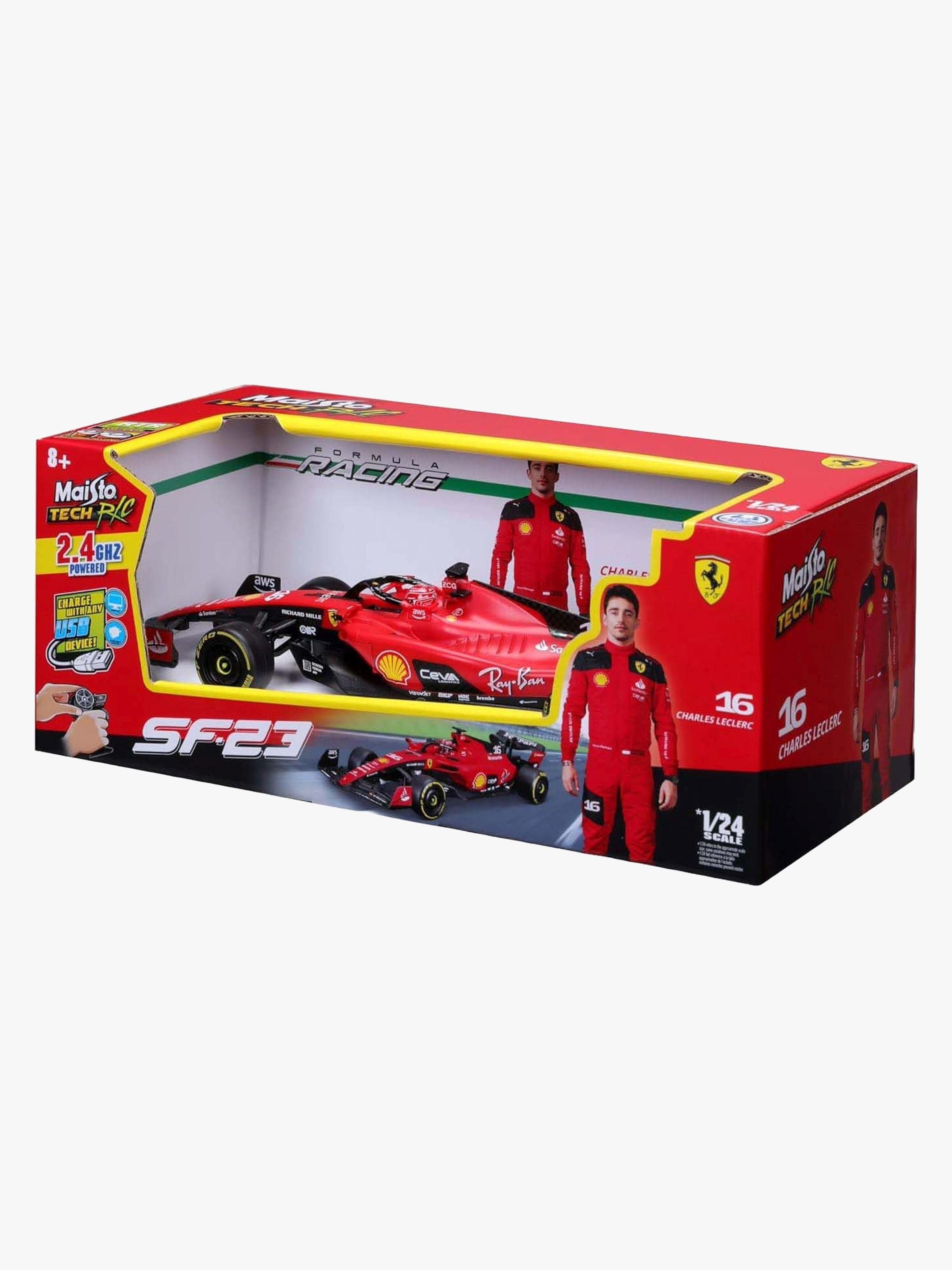 Maisto Ferrari SF90 F1 Kauko-ohjattava Kilpa-auto 2023 Charles Leclerk 1:24