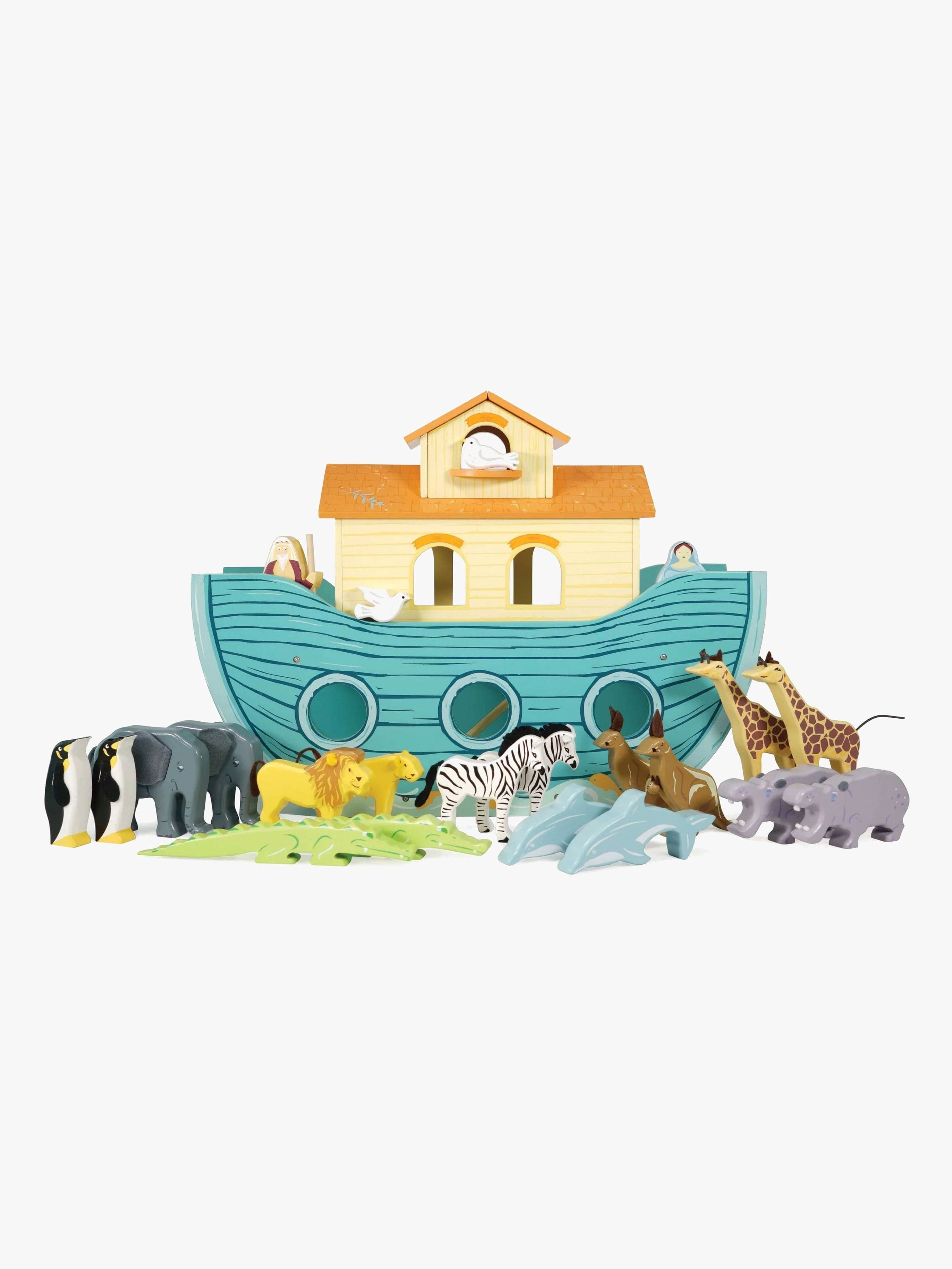Le Toy Van Nooan Arkki & Eläimet Leikkisetti