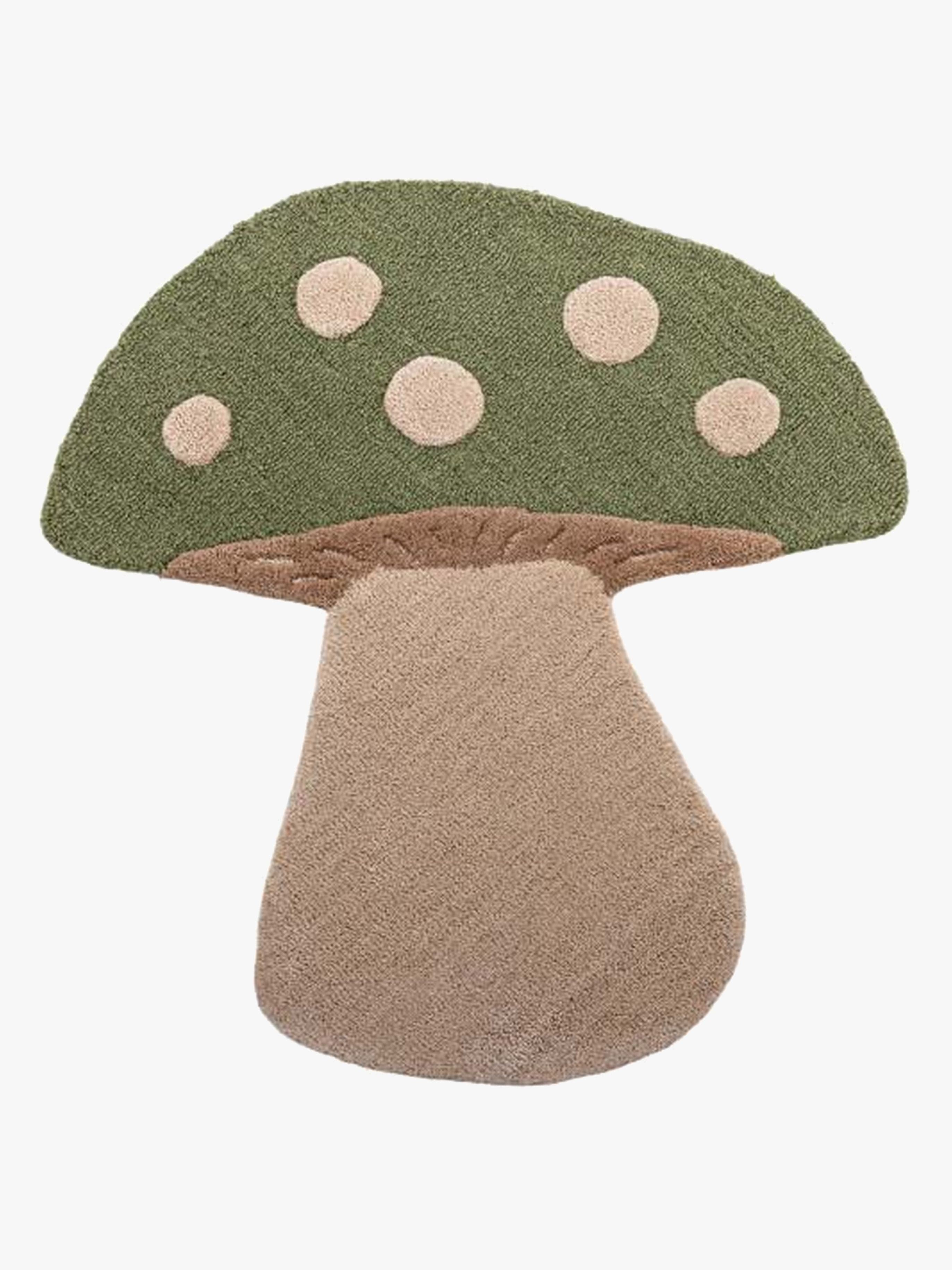 Mushroom Matto 90x85, Vihreä