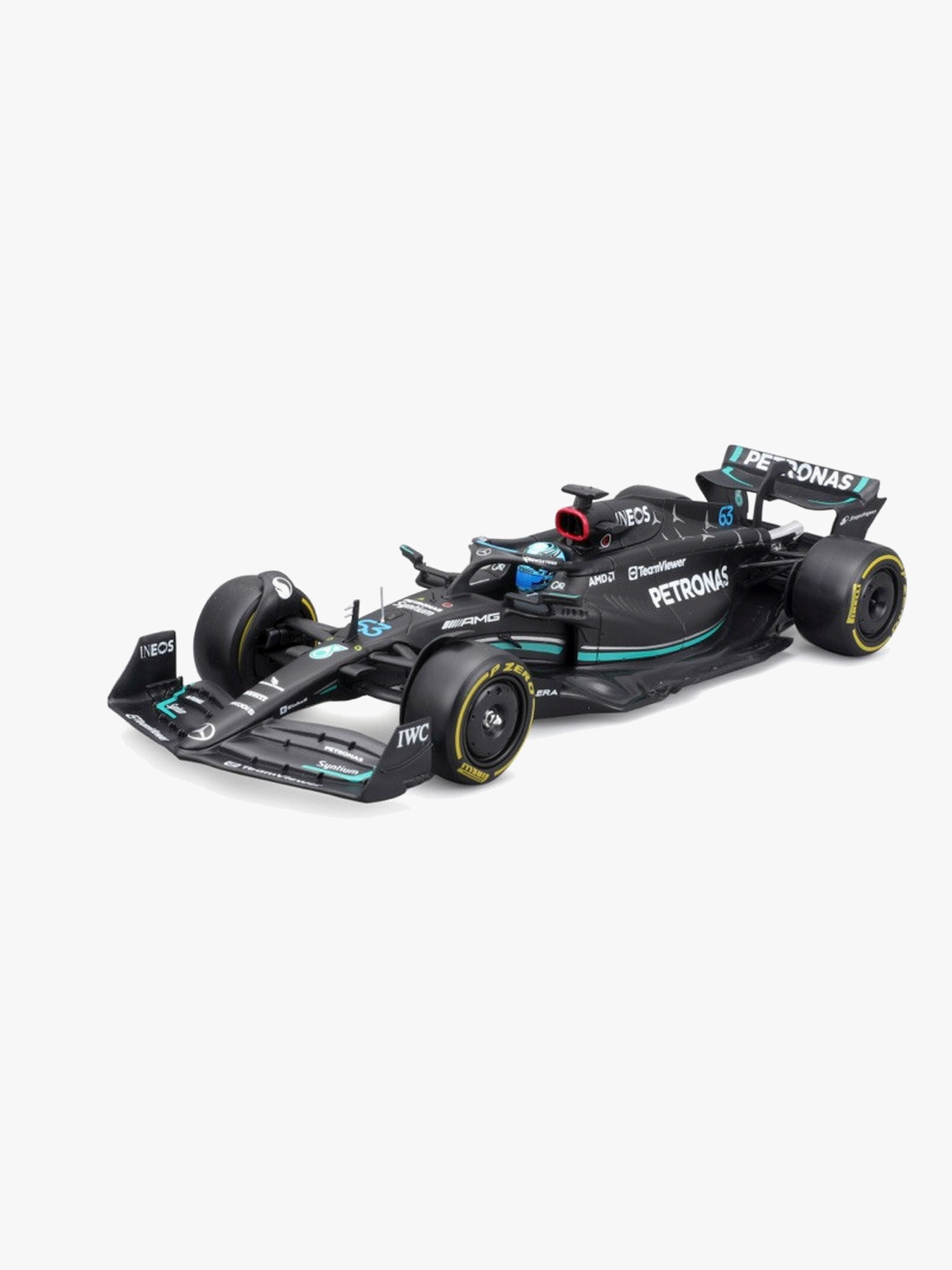 Bburago Mercedes W14 F1 Kilpa-auto 2023 Russell 1:24