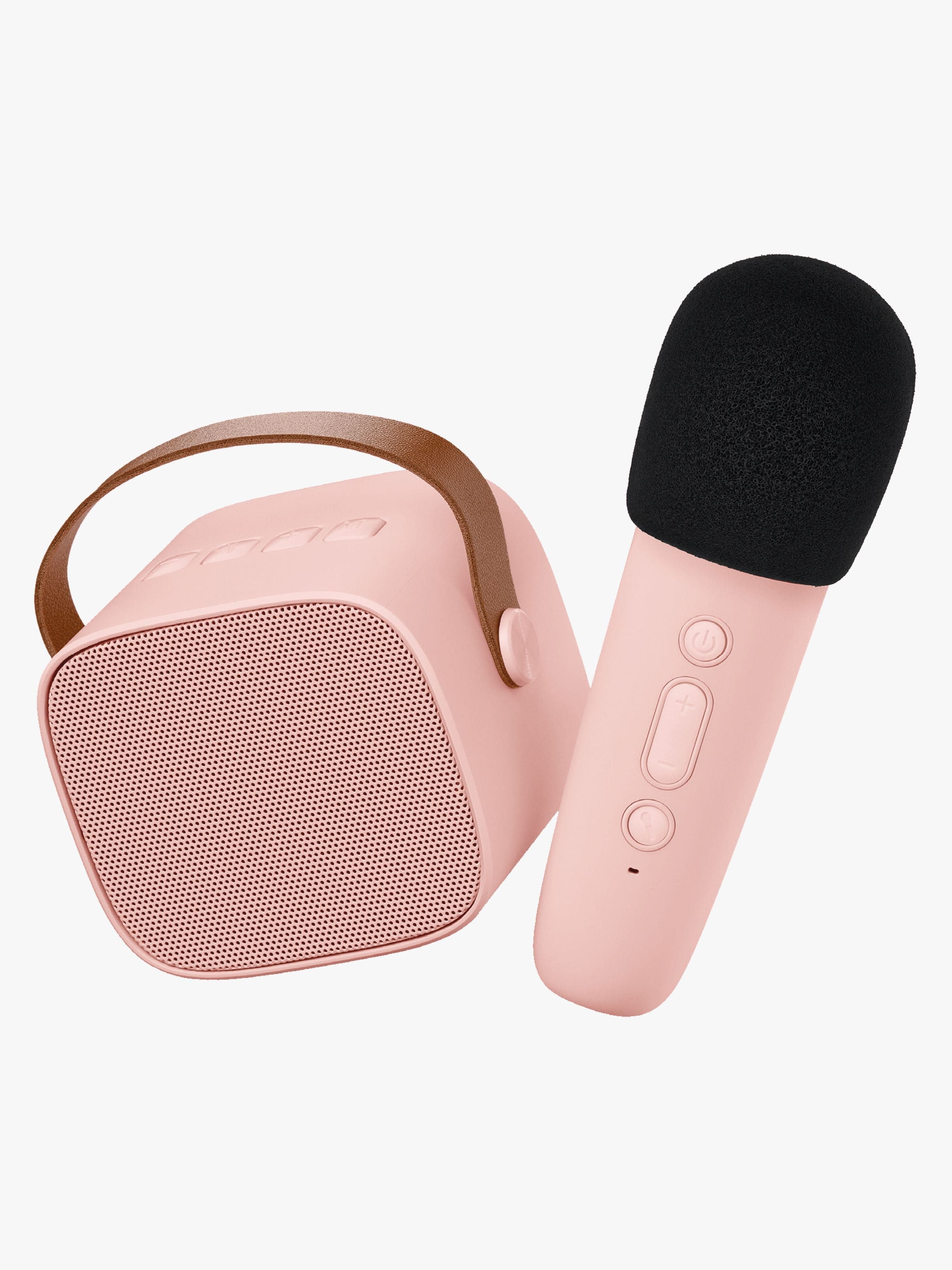 Lalarma Bluetooth-kaiutin + Langaton Mikrofoni, Rose