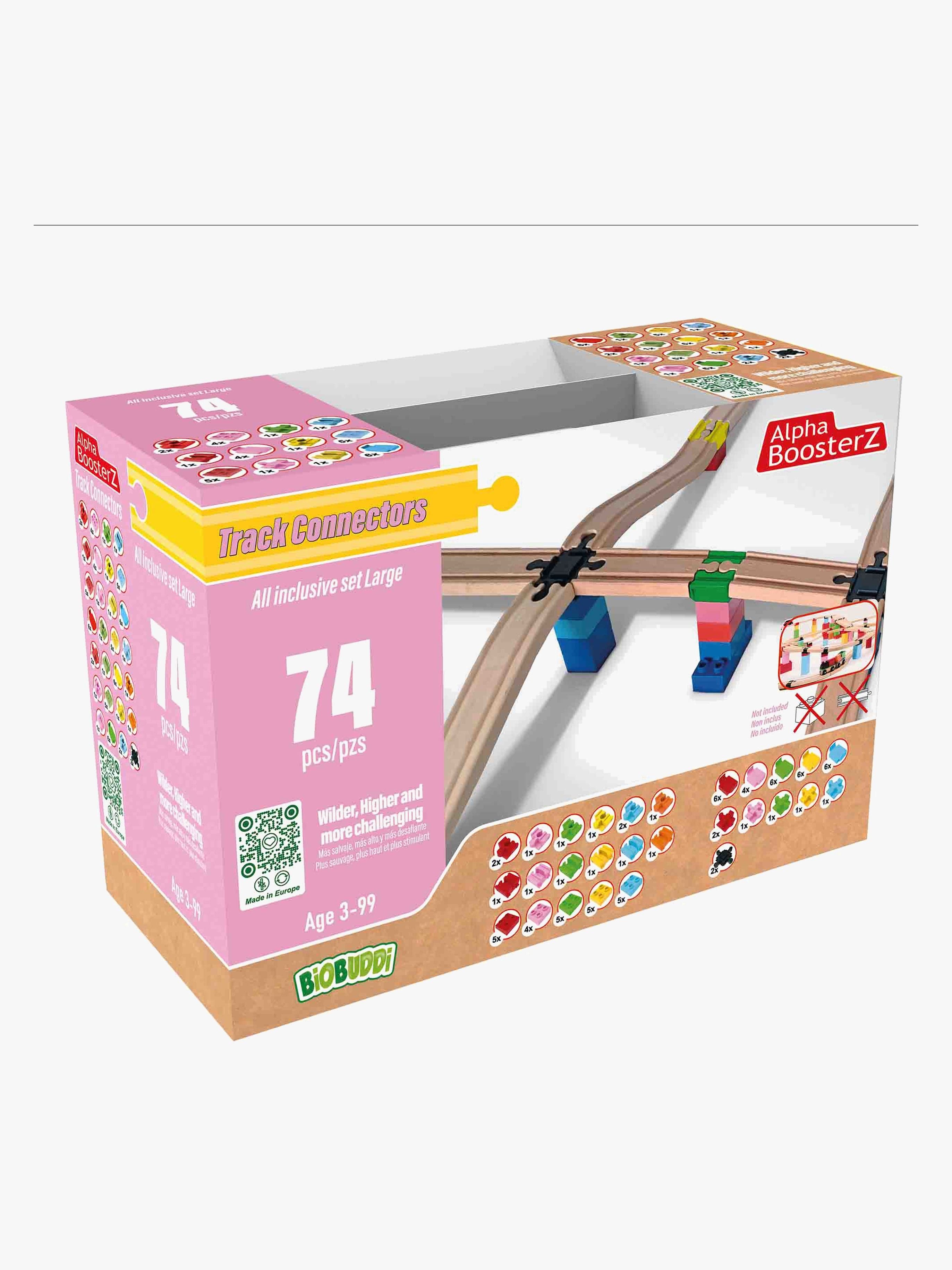 Alpha BoosterZ Track Connectors All Inclusive Large Rakennussarja 74