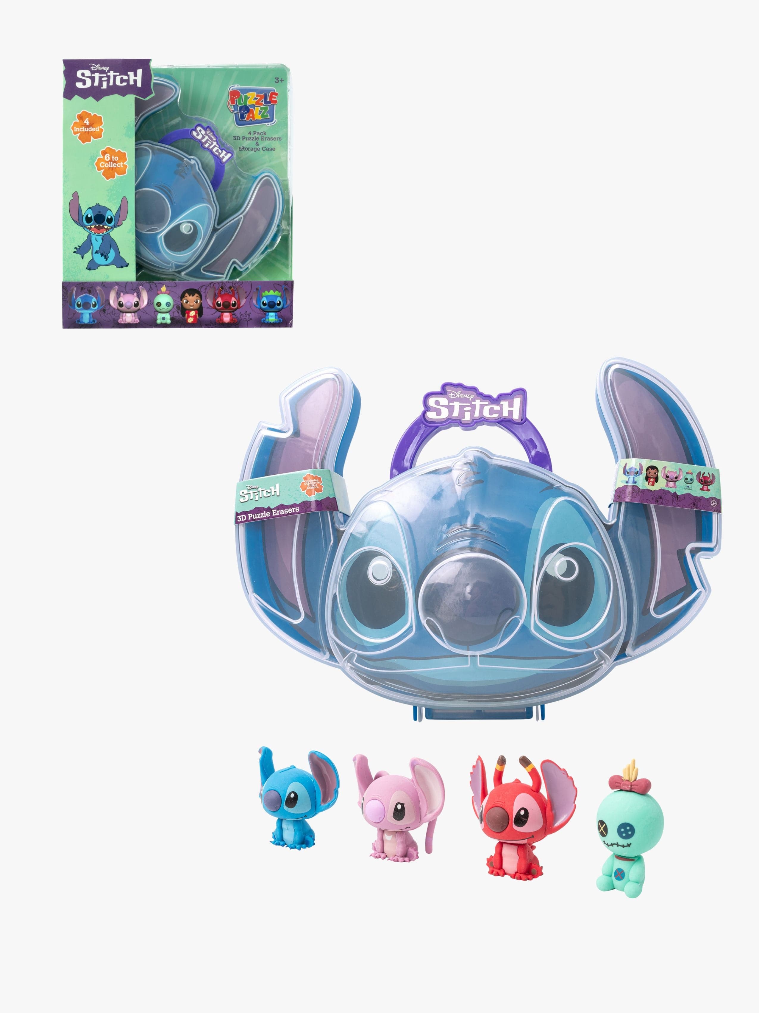 Disney Stitch Puzzle Palz Laukussa 4-pack
