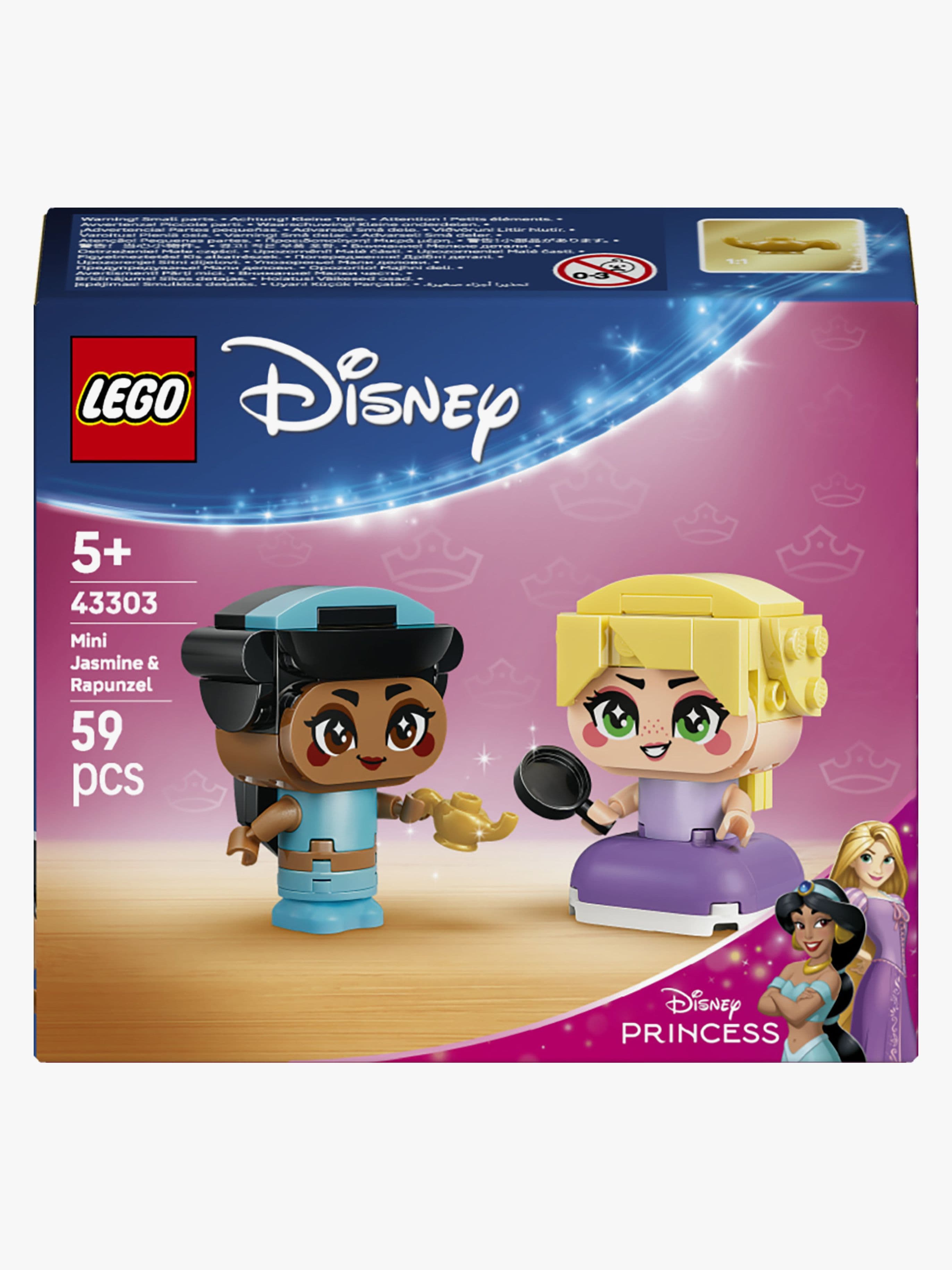 LEGO Disney Princess 43303 Jasmine ja Tähkäpää minikoossa
