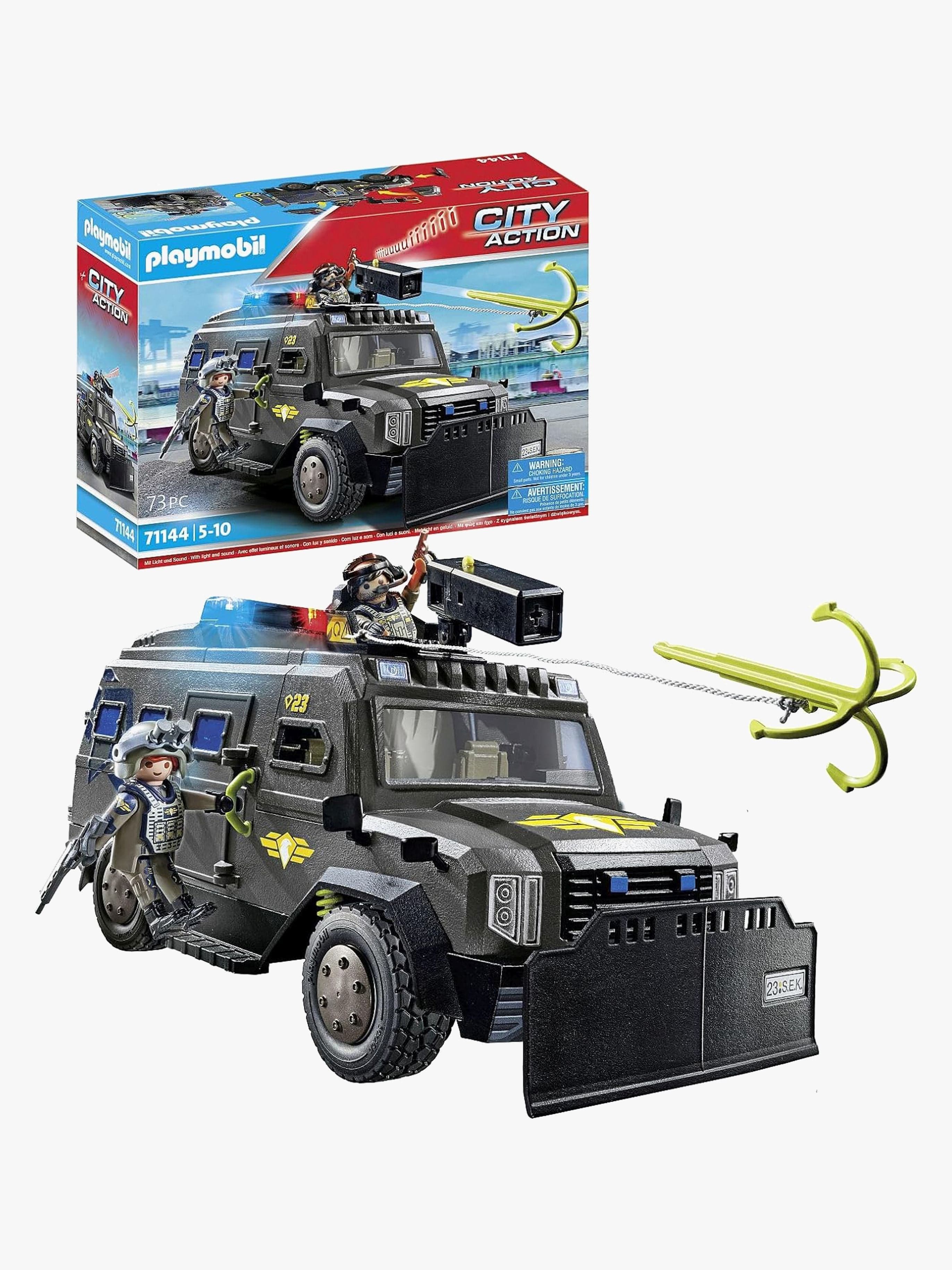 Playmobil 71144 City Action Rakennussarja Lisäjoukkojen Maastoauto