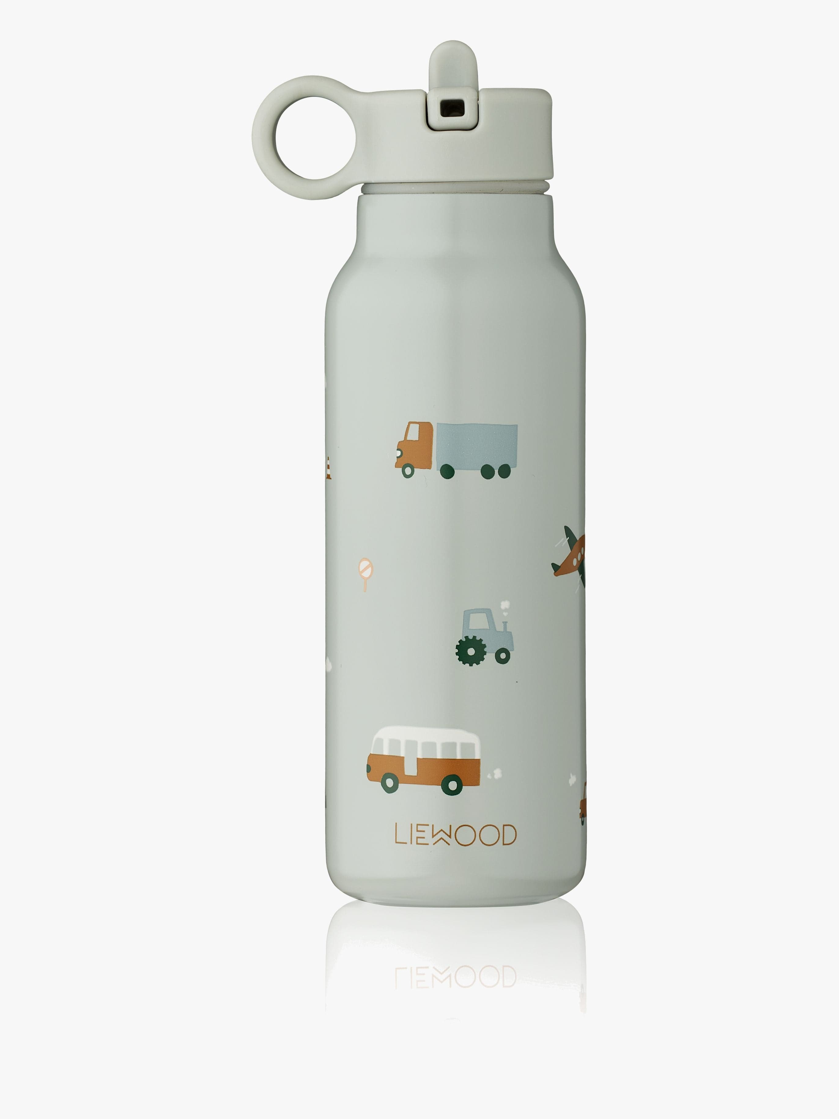 LIEWOOD Falk Juomapullo 350 ml, Vehicles/Dove Blue