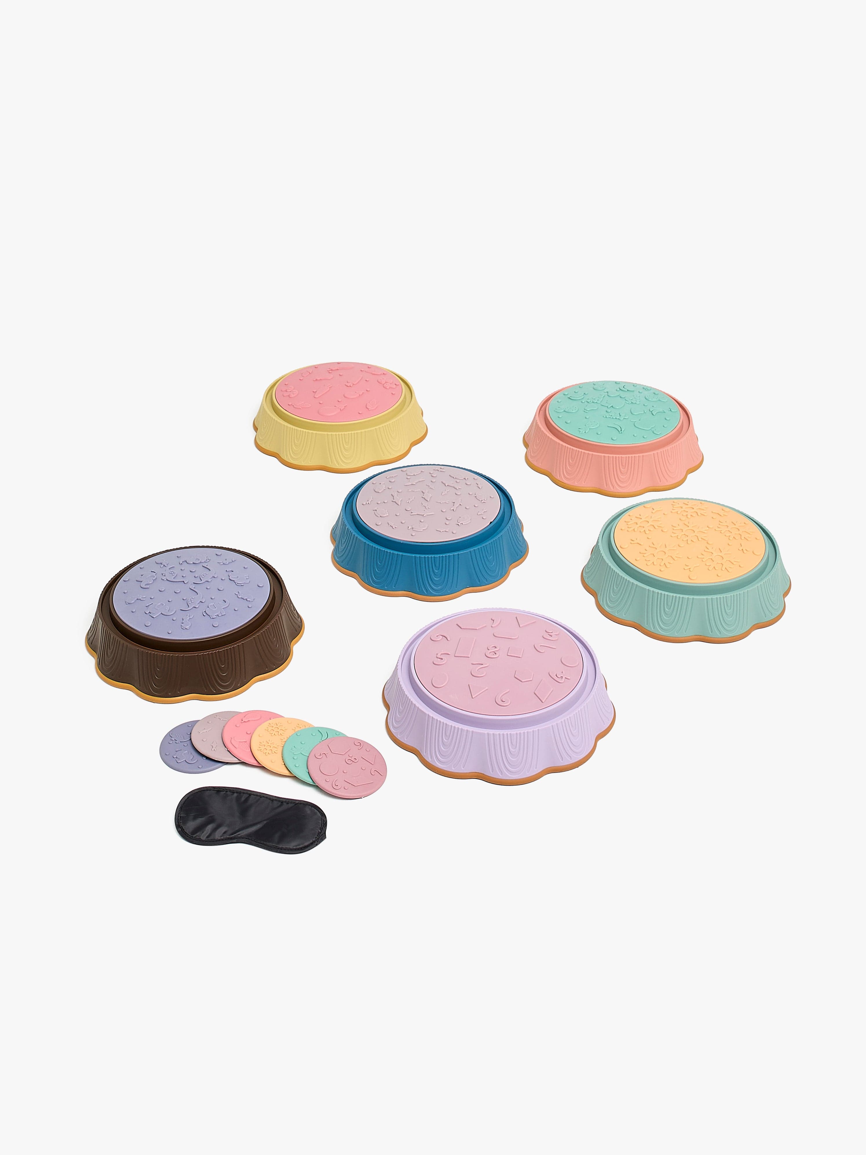 Cloudberry Castle Taktiilinen Tuntopeli 12-pack, Pastelli