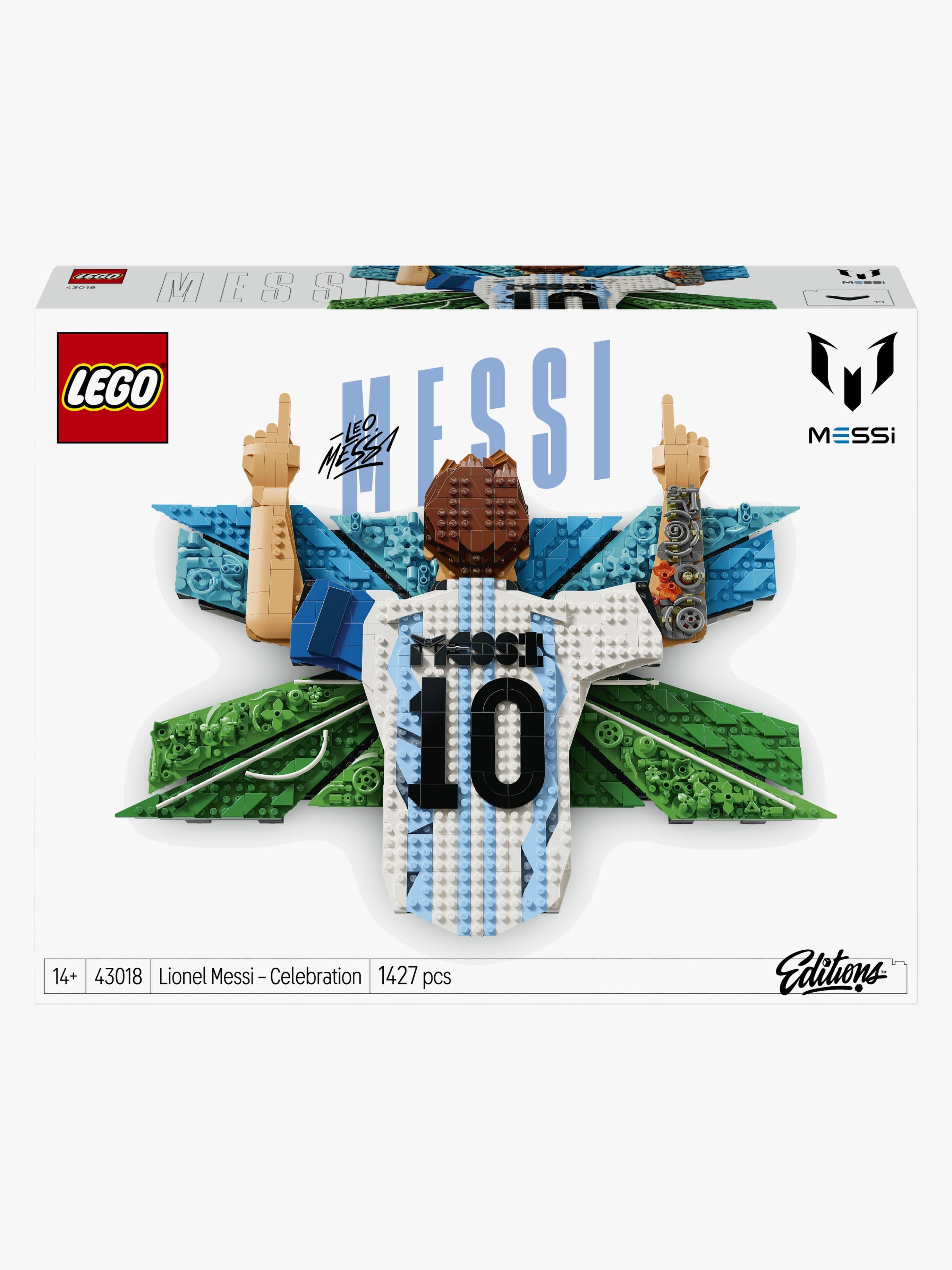 LEGO Editions Football 43018 Lionel Messi – tuuletus